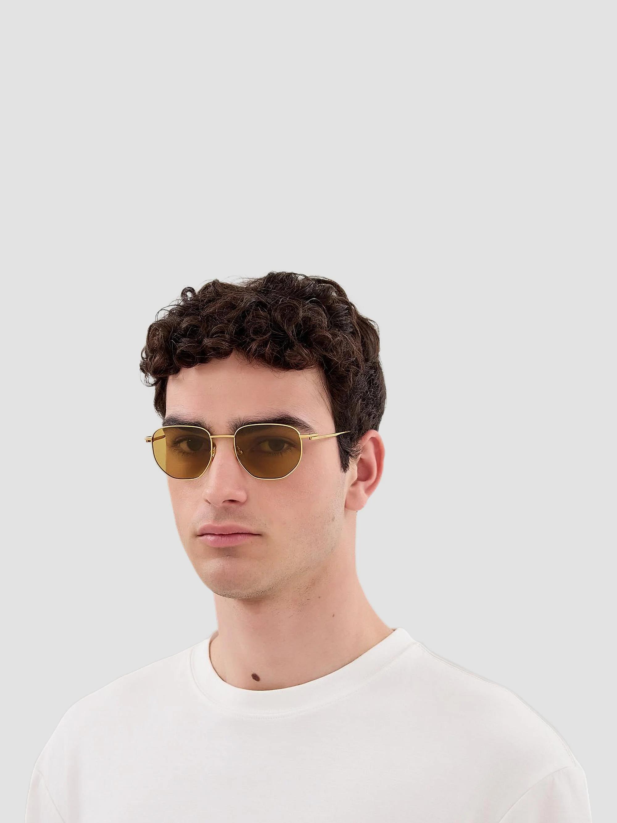 Bottega Veneta Triangle Stud BV1292S 55MM Aviator Sunglasses