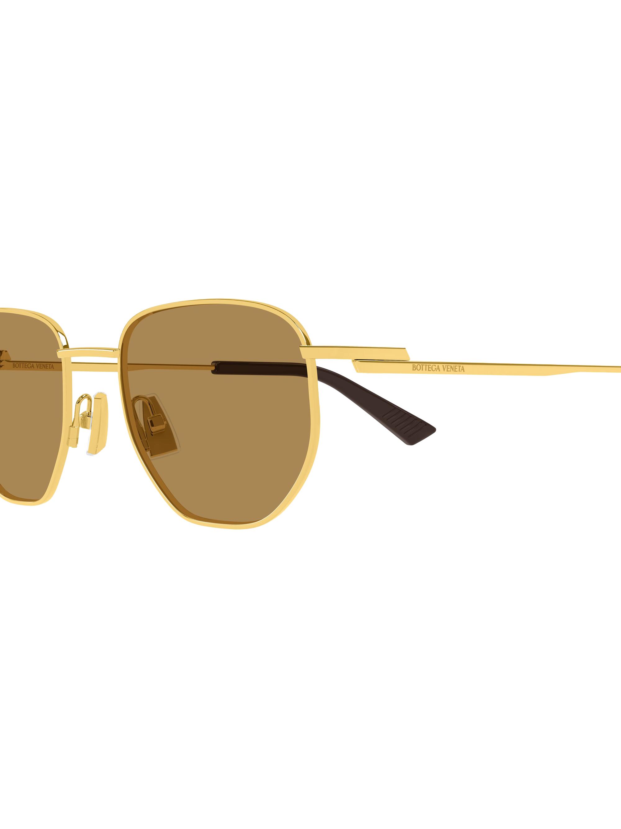 Bottega Veneta Triangle Stud BV1292S 55MM Aviator Sunglasses