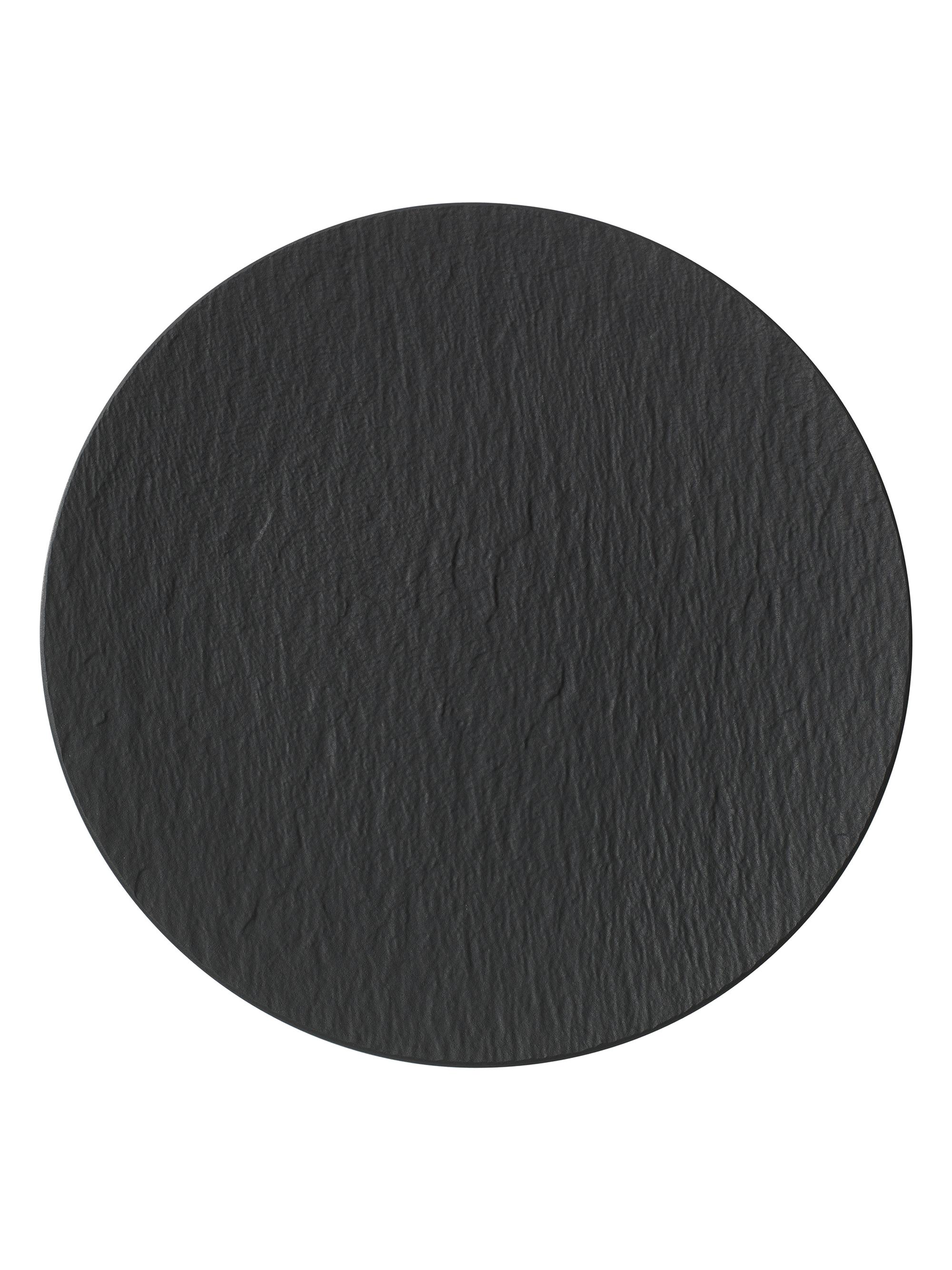 Villeroy & Boch Manufacture Rock Gourmet Plate - Black
