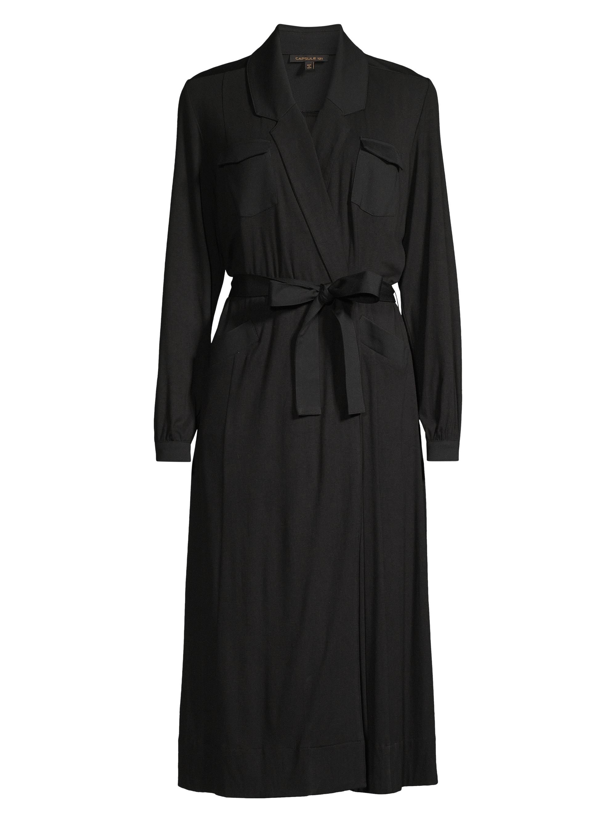 Capsule 121 Women's Radius Dress Shirtdress - Black