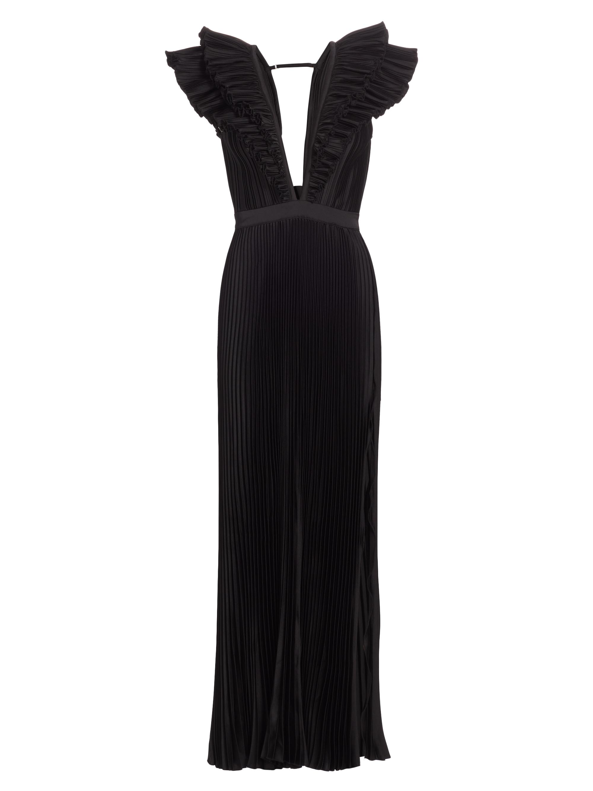 L'Idée Women's Les Éléments Tuileries Split Gown - Noir
