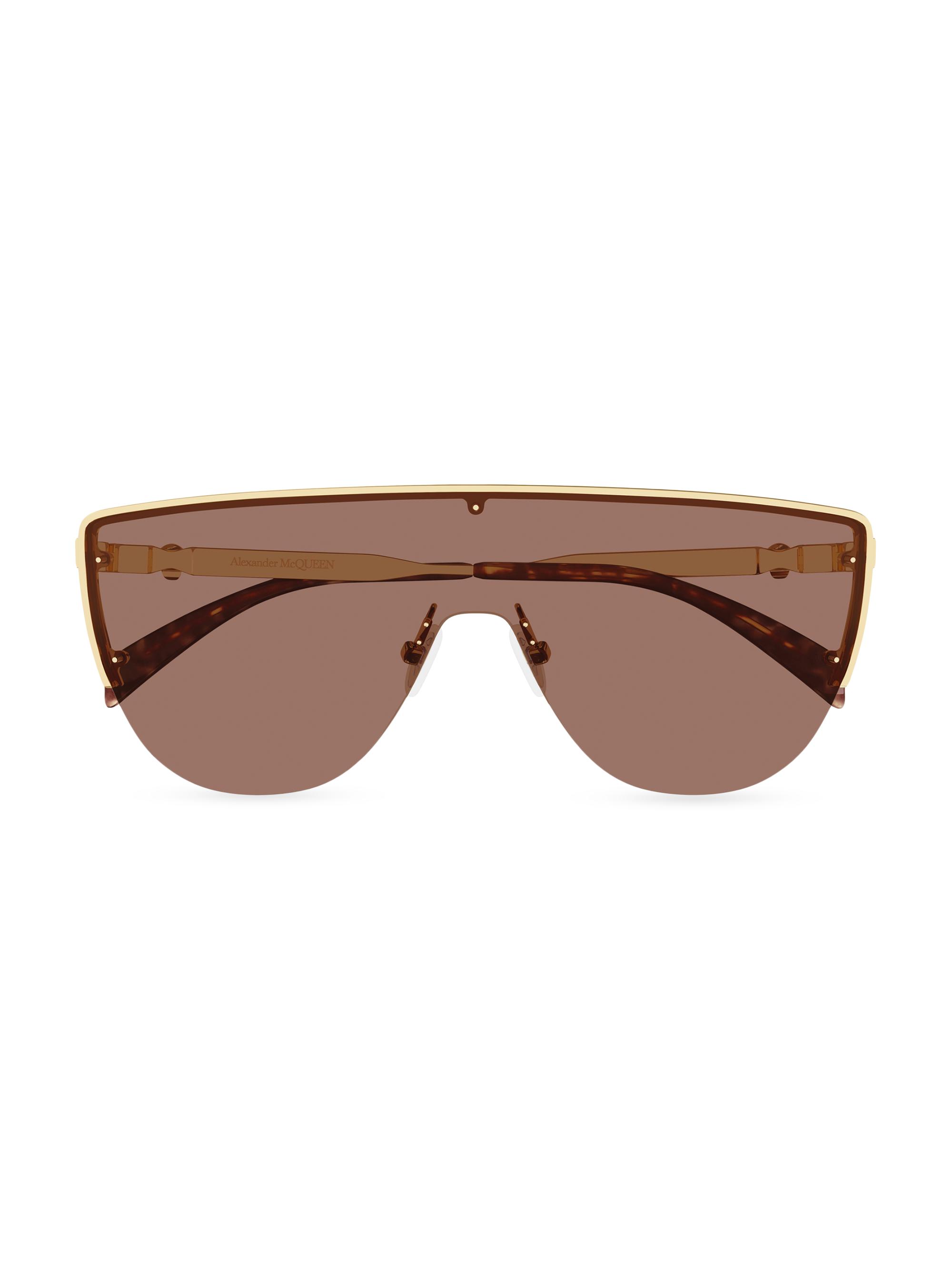 Saint Laurent New Wave 99MM Mask Sunglasses | Saks Fifth Avenue