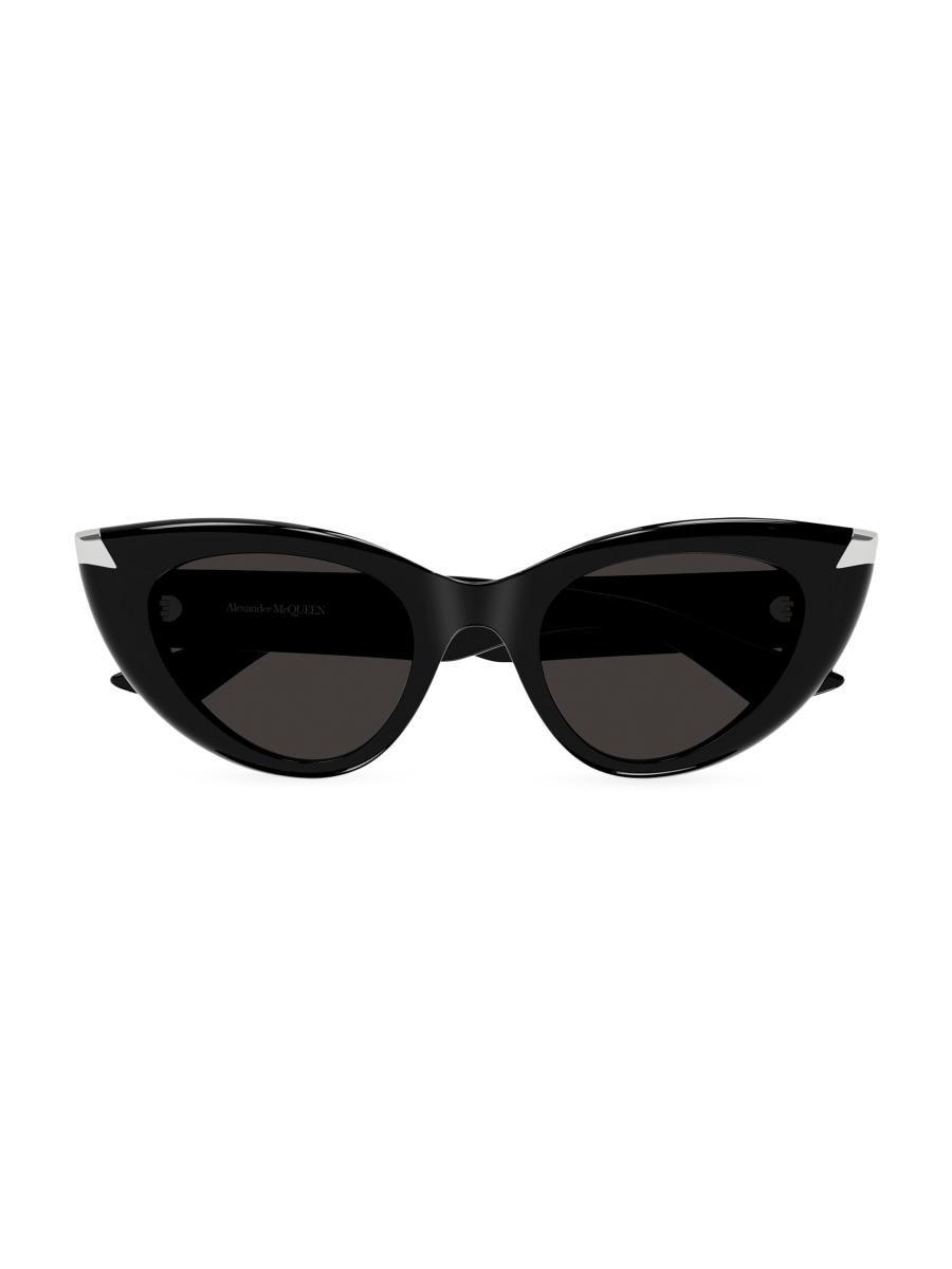 【送料&関税込】Alexander McQueen Punk Rivet Sunglasses McQueen Punk Rivet 50MM Cat-Eye Sunglasses | Saks Fifth Avenue