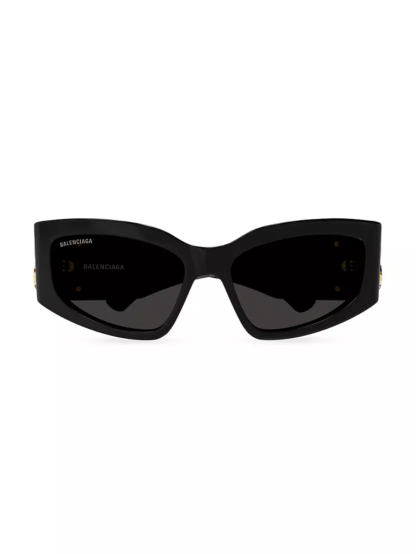 Shop Balenciaga Bossy 57MM Cat-Eye Sunglasses | Saks Fifth 