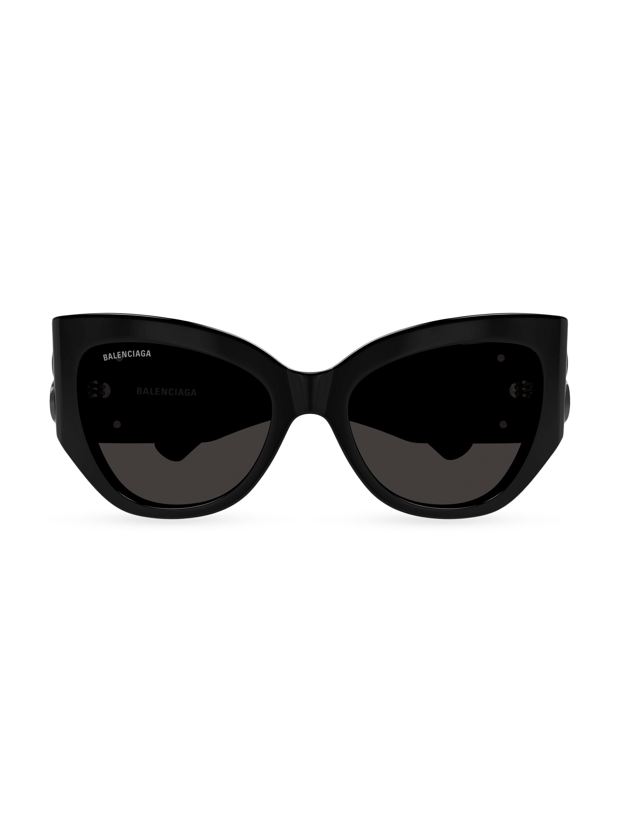 Balenciaga Bossy 58MM Rectangular Sunglasses | Saks Fifth Avenue
