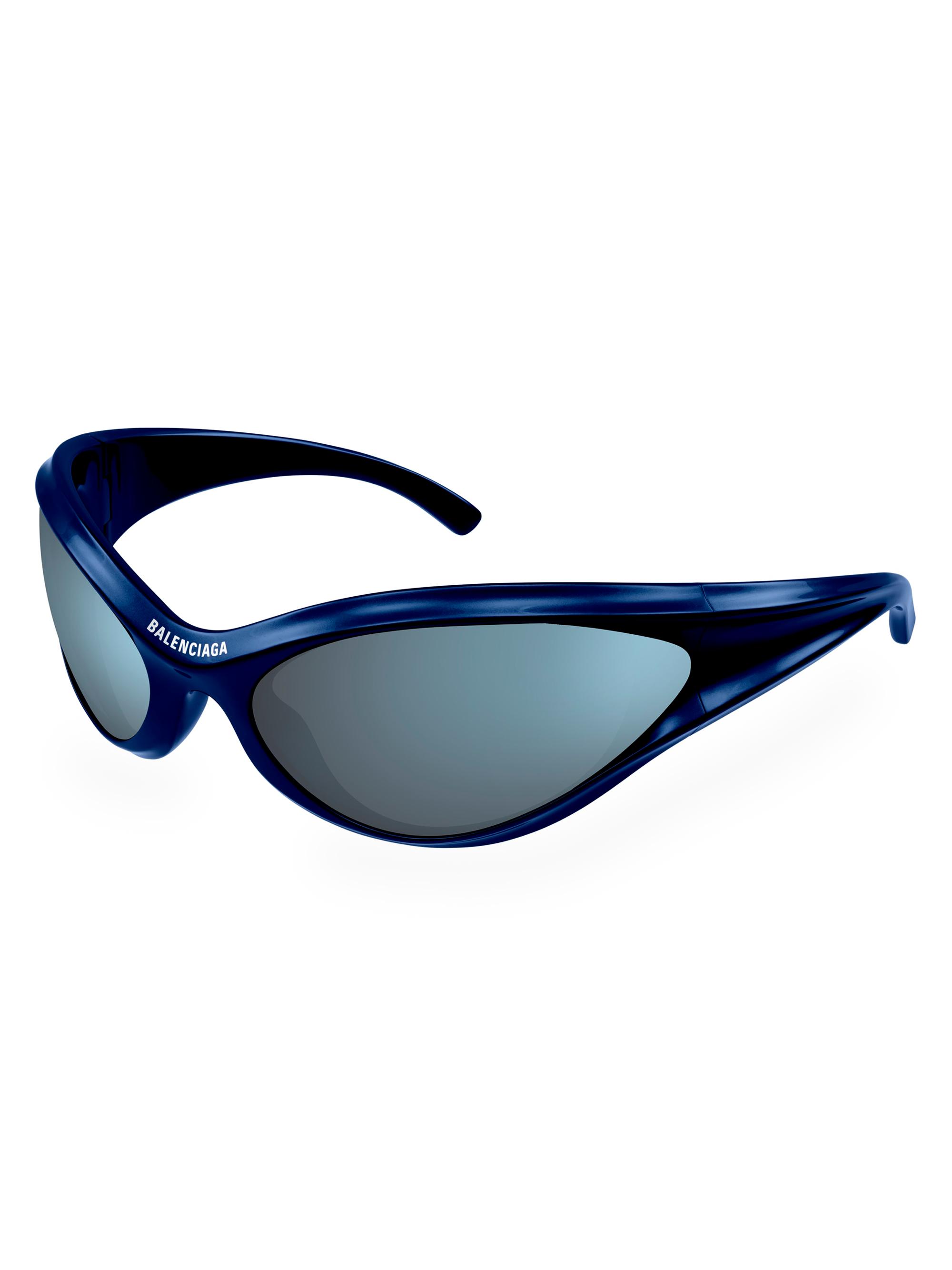 Balenciaga Dynamo 77MM Geometric Sunglasses | Saks Fifth Avenue