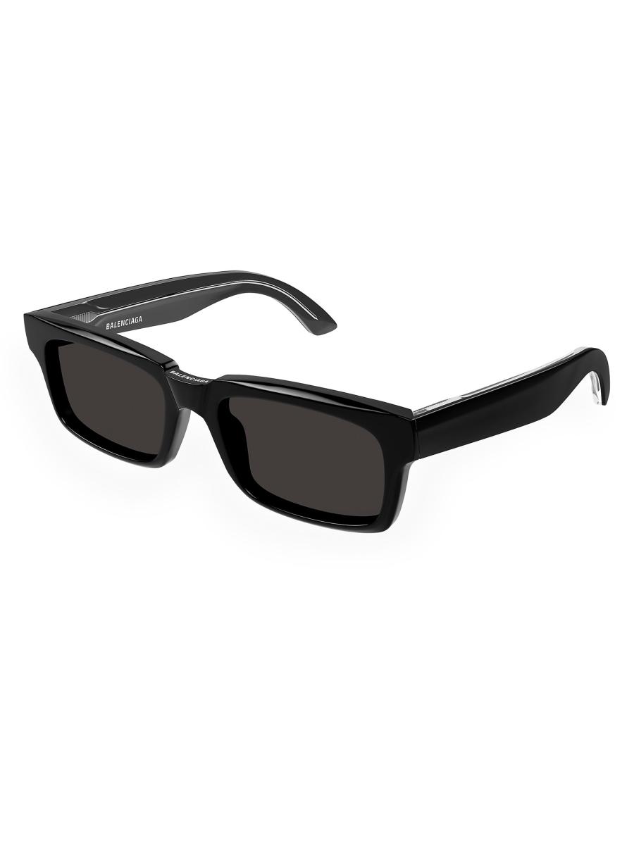 サングラス BALENCIAGA Light Blue Acetate Turbo Rectangle Sunglasses Balenciaga Dynasty Rectangle Sunglasses (Blue/Silver) – CNCPTS