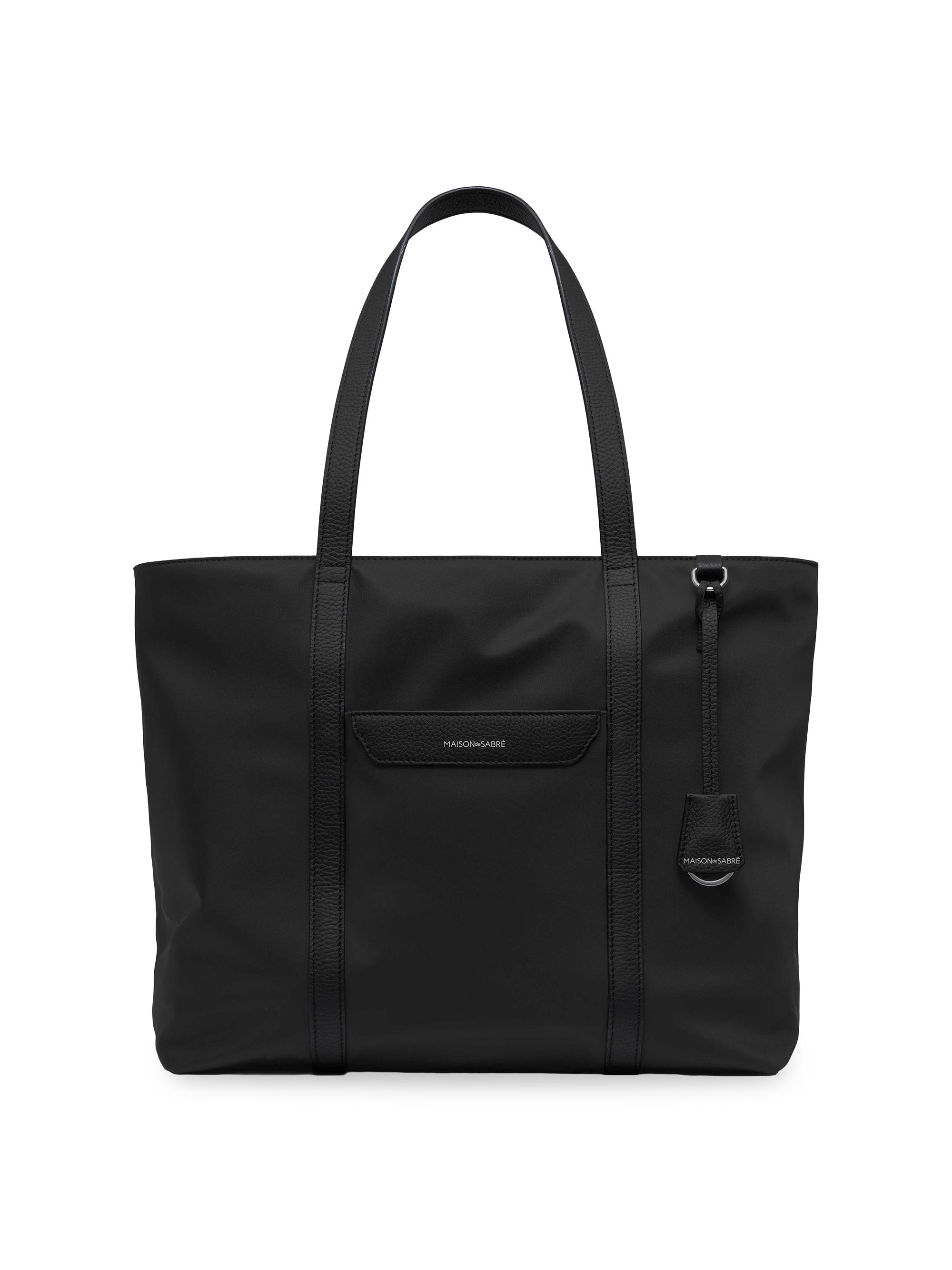 Maison de Sabre Men's Nylon Tote Bag - Black Caviar