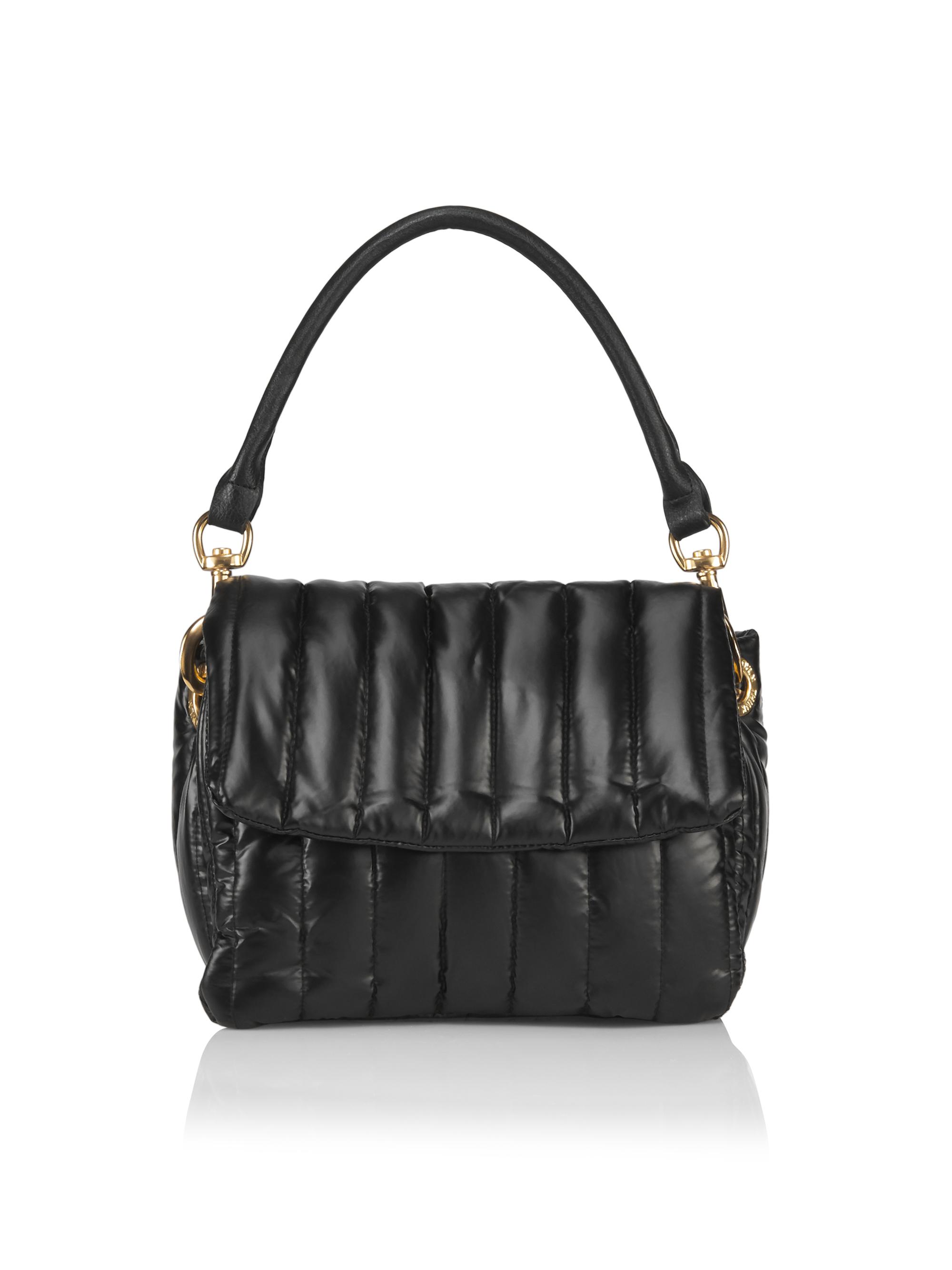 Think Royln Women's Bar Quilted Shoulder Bag - Pearl Black