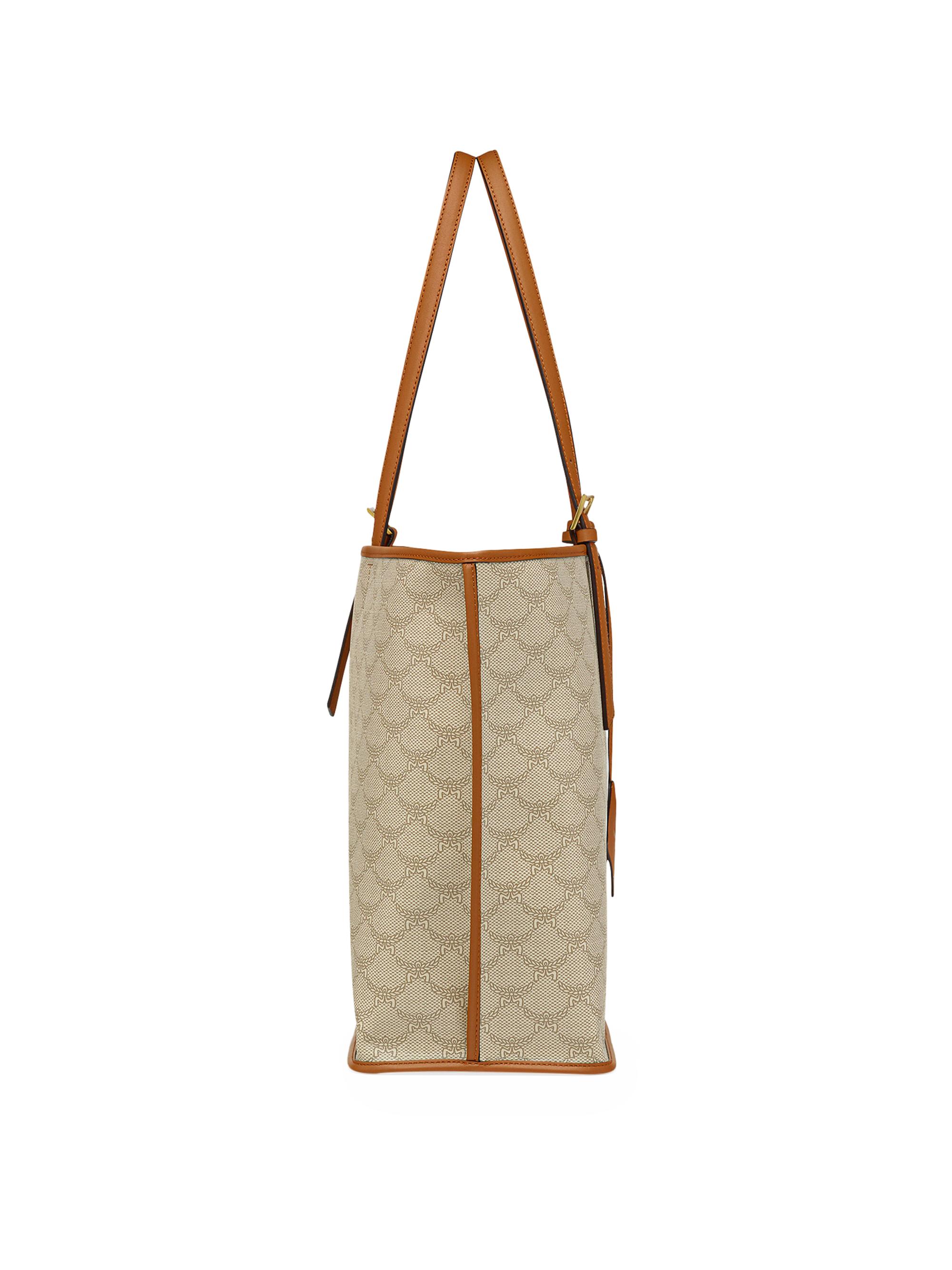 MCM Medium Himmel Coated Canvas Shopper Bag | Saks Fifth Avenue