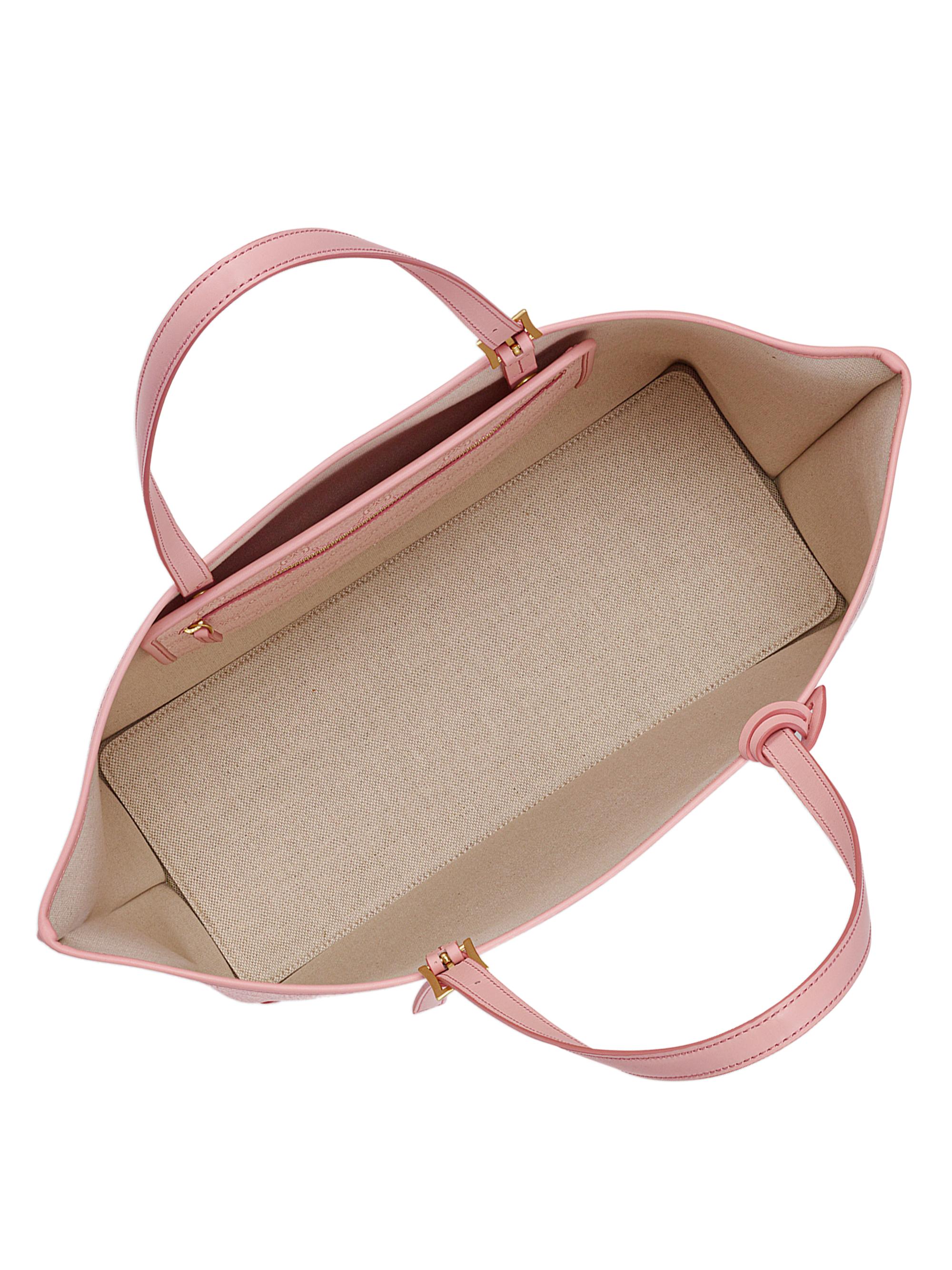 Medium Himmel Coated Canvas Shopper Bag