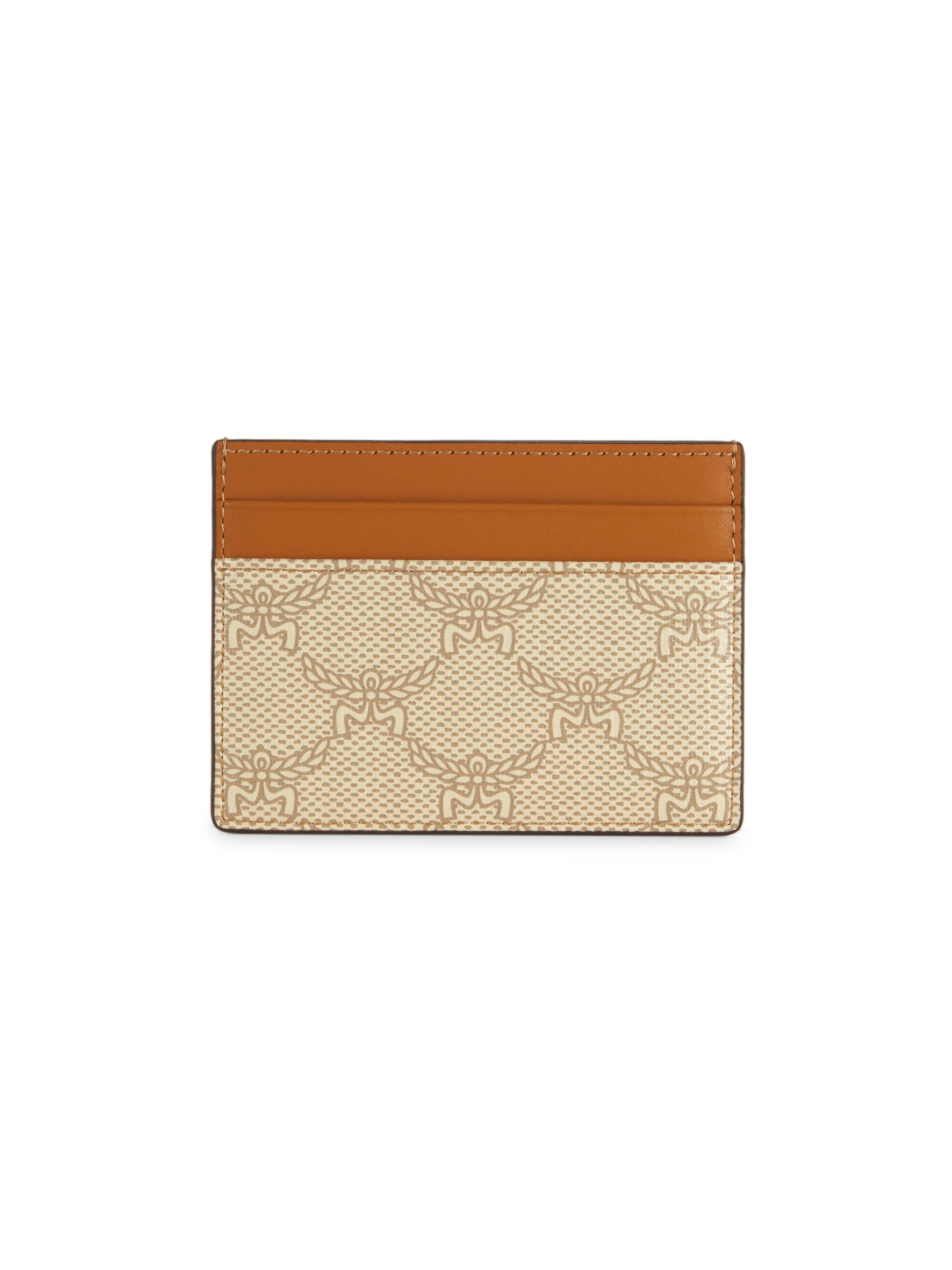 MCM Women's Himmel Mini Card Case - Oatmeal
