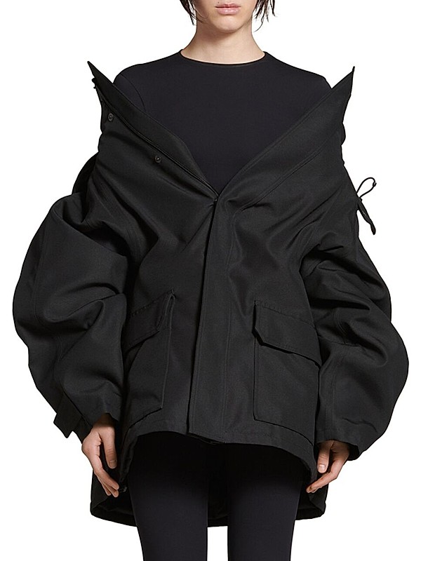 Shop Balenciaga Swing Parka | Saks Fifth Avenue Shop Balenciaga Swing Parka | Saks Fifth Avenue