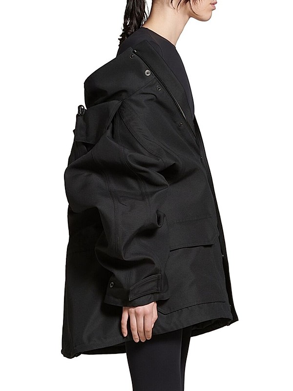 Shop Balenciaga Swing Parka | Saks Fifth Avenue Shop Balenciaga Swing Parka | Saks Fifth Avenue