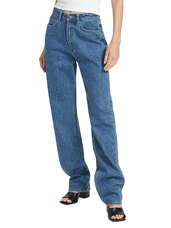 Shop Ksubi Wonderland Playback Token Krystal Jeans | Saks Shop Ksubi Wonderland Playback Token Krystal Jeans | Saks