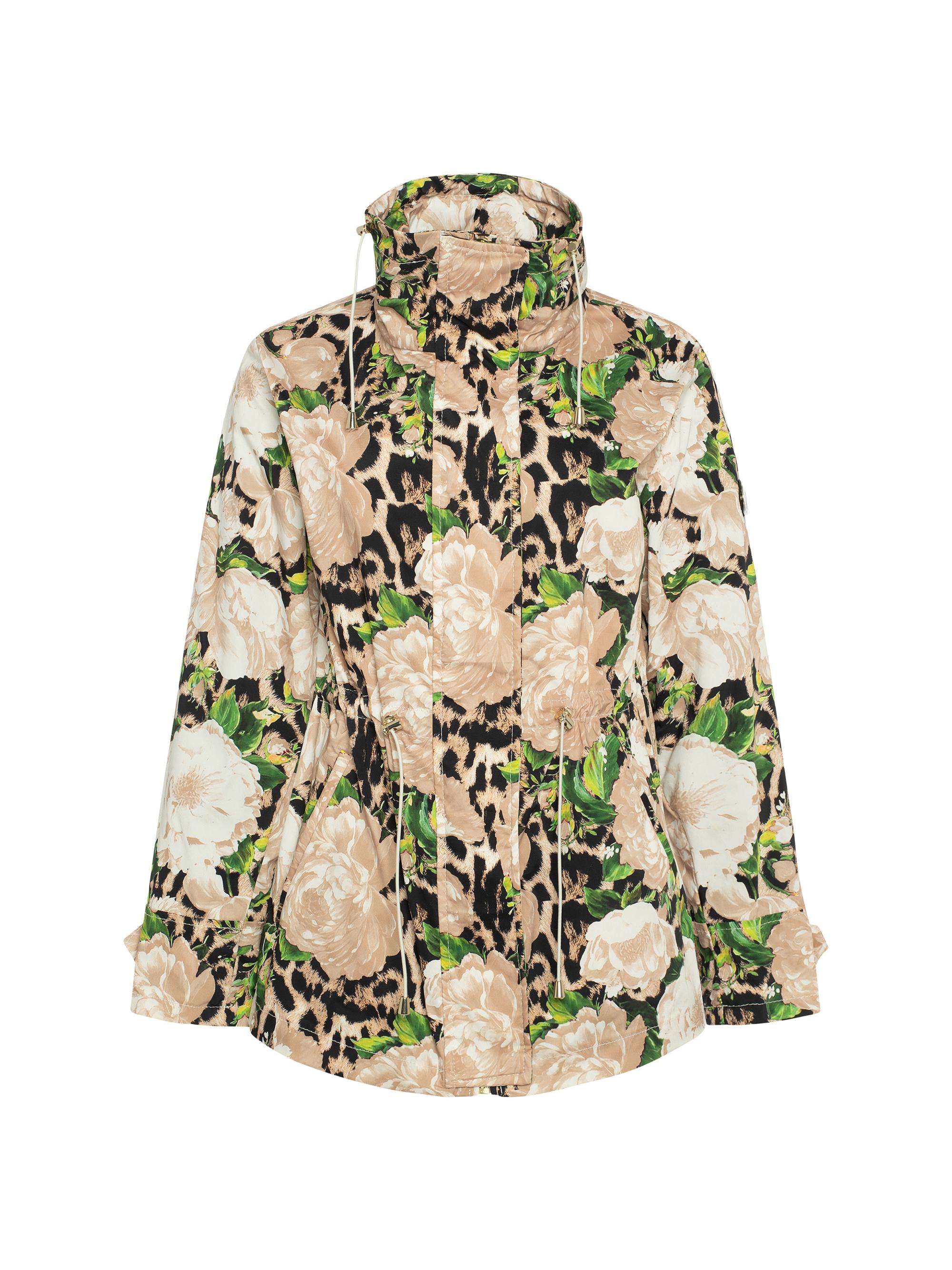 Gorski Women's Patterned Zip Jacket - Beige