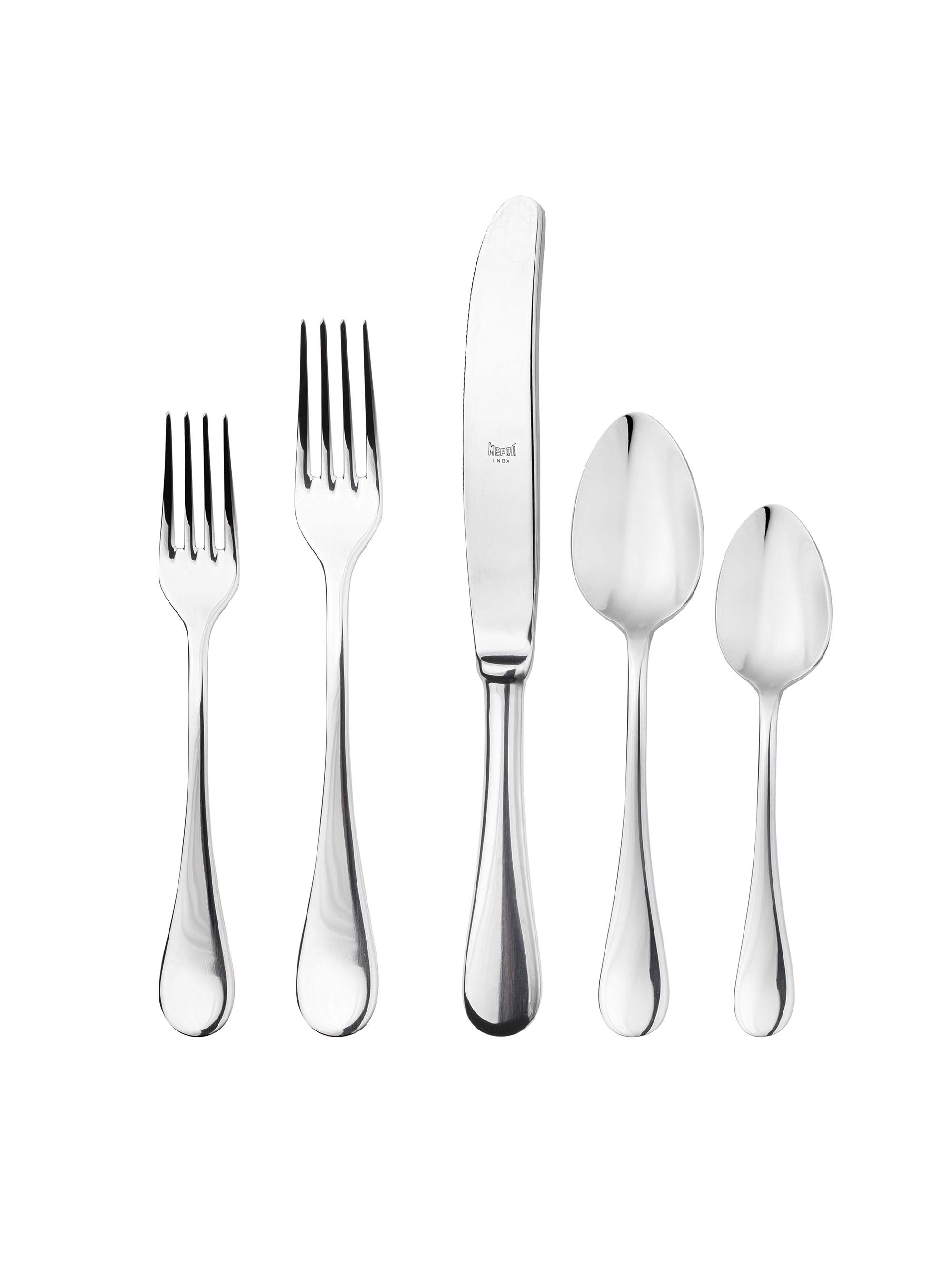 Mepra Brescia 5-Piece Place Setting - Silver