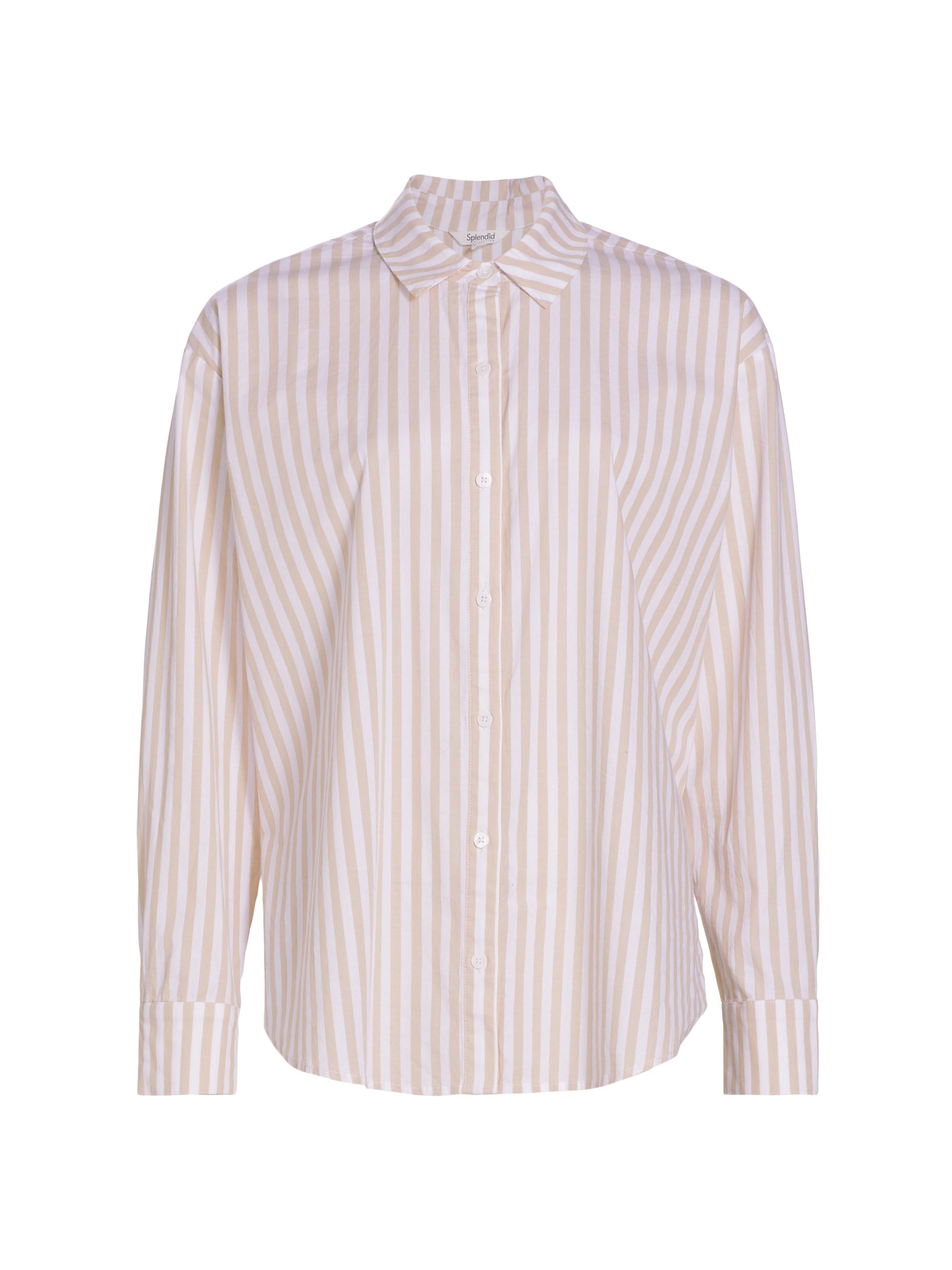 Splendid Women's Avril Striped Button-Front Shirt - Soleil Stripe