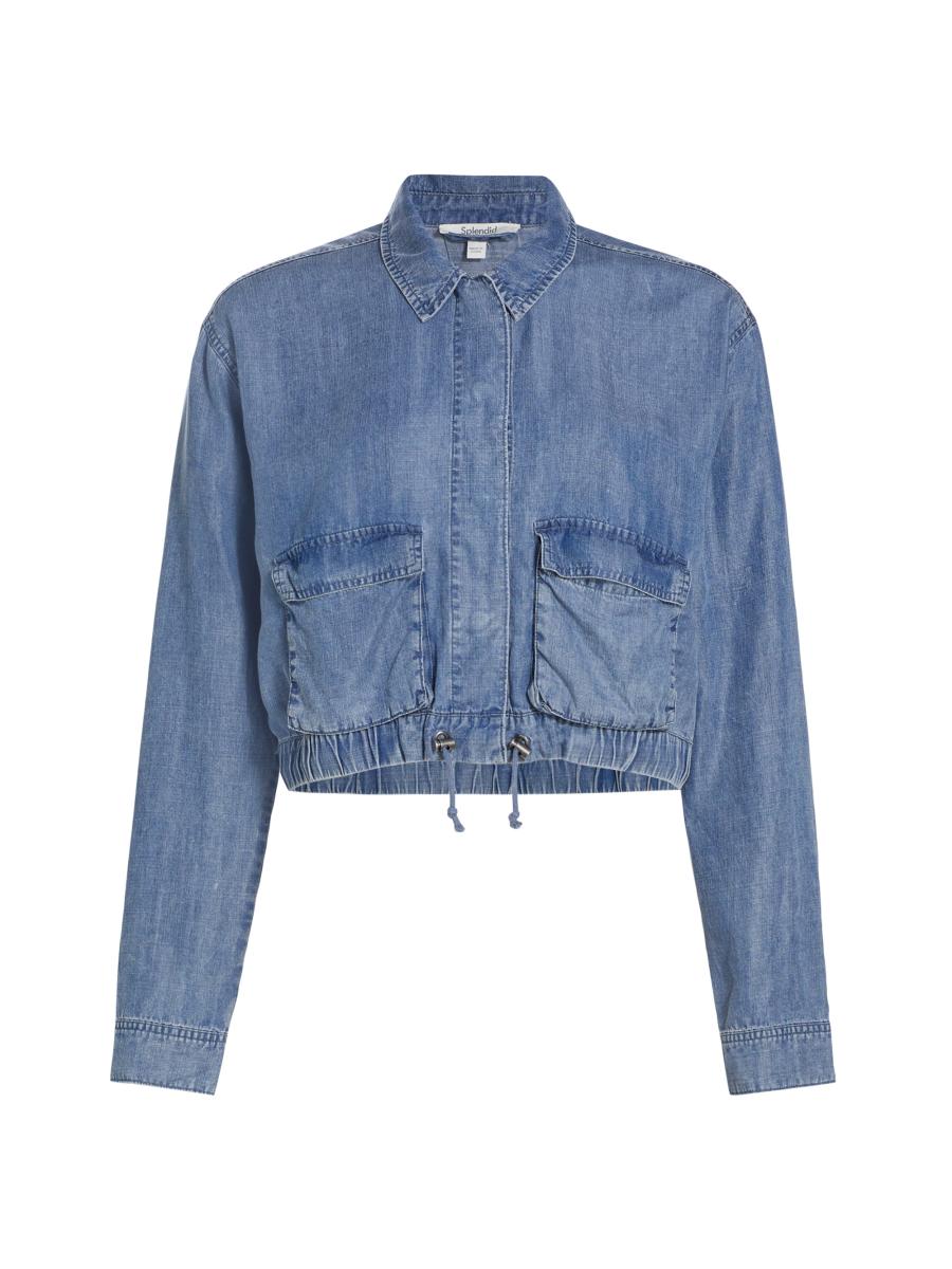 【日本入手困難】Chambray jacket with velvet collar Lulu B Chambray Jacket – Details Direct