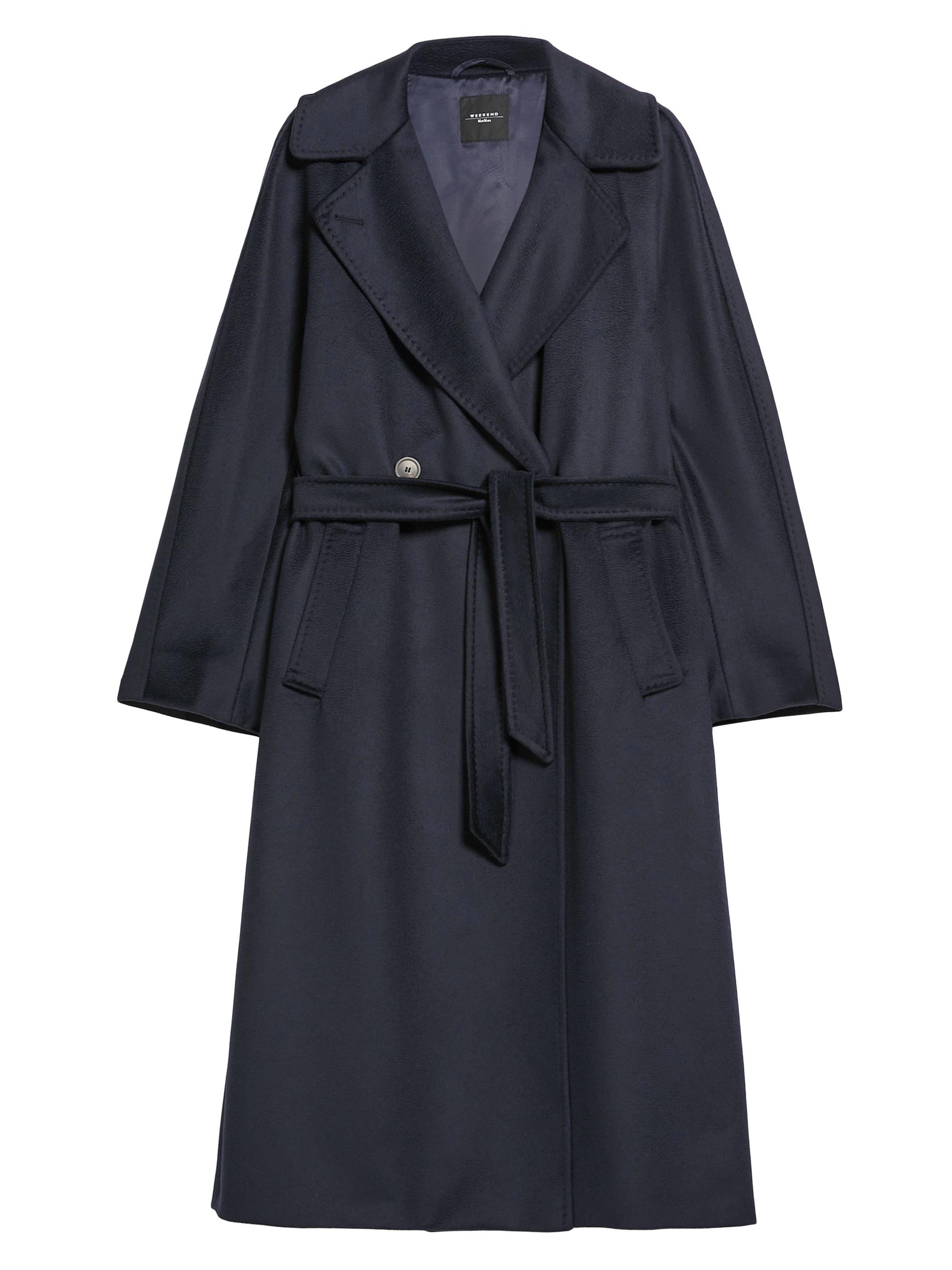 Weekend Max Mara Women's Resina Belted Wool Coat - Navy