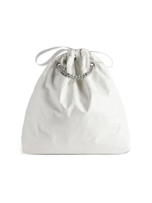 Balenciaga White Crush XS Tote Bag