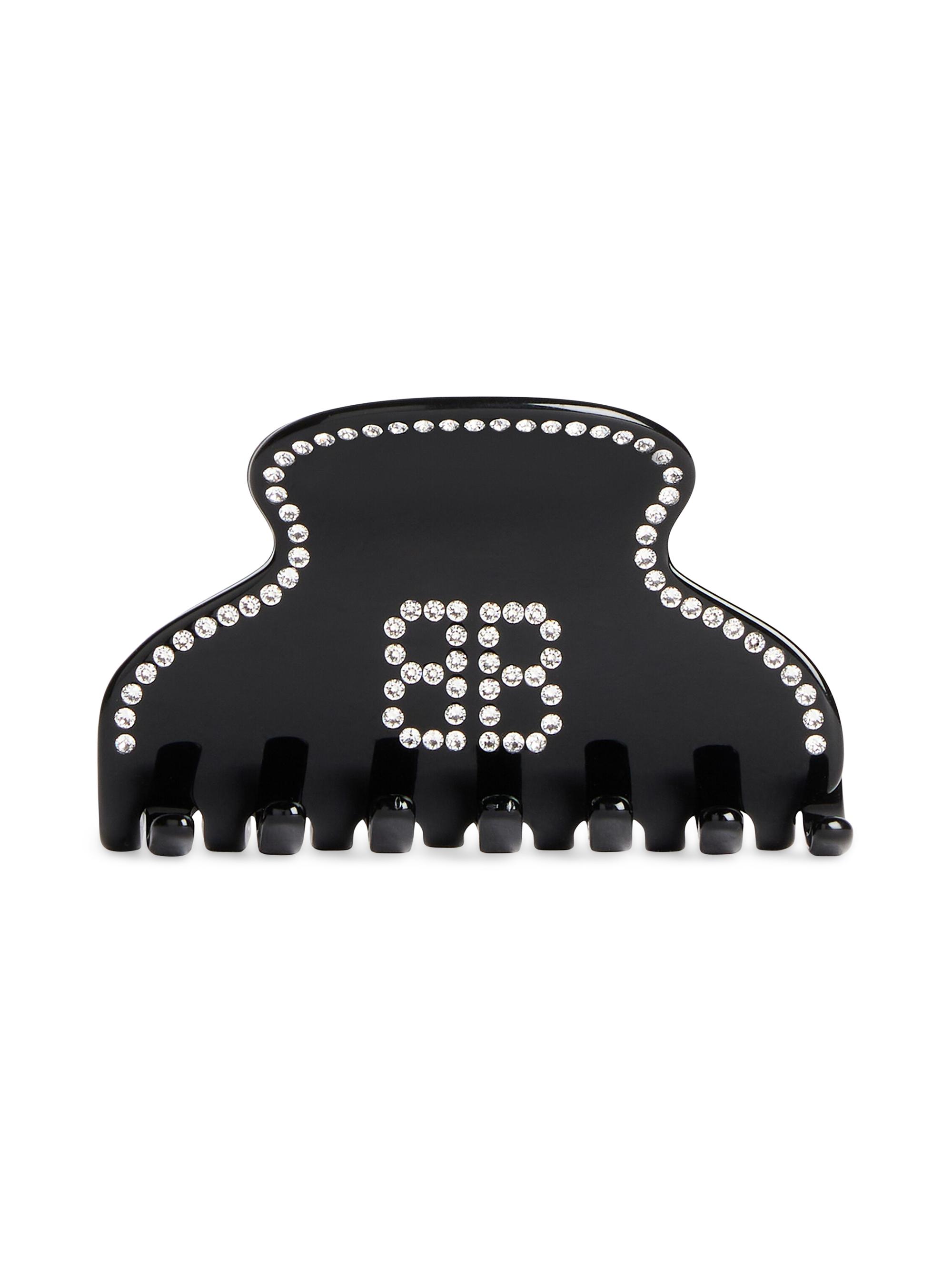 Balenciaga Women's Holli BB Hair Grip - Black