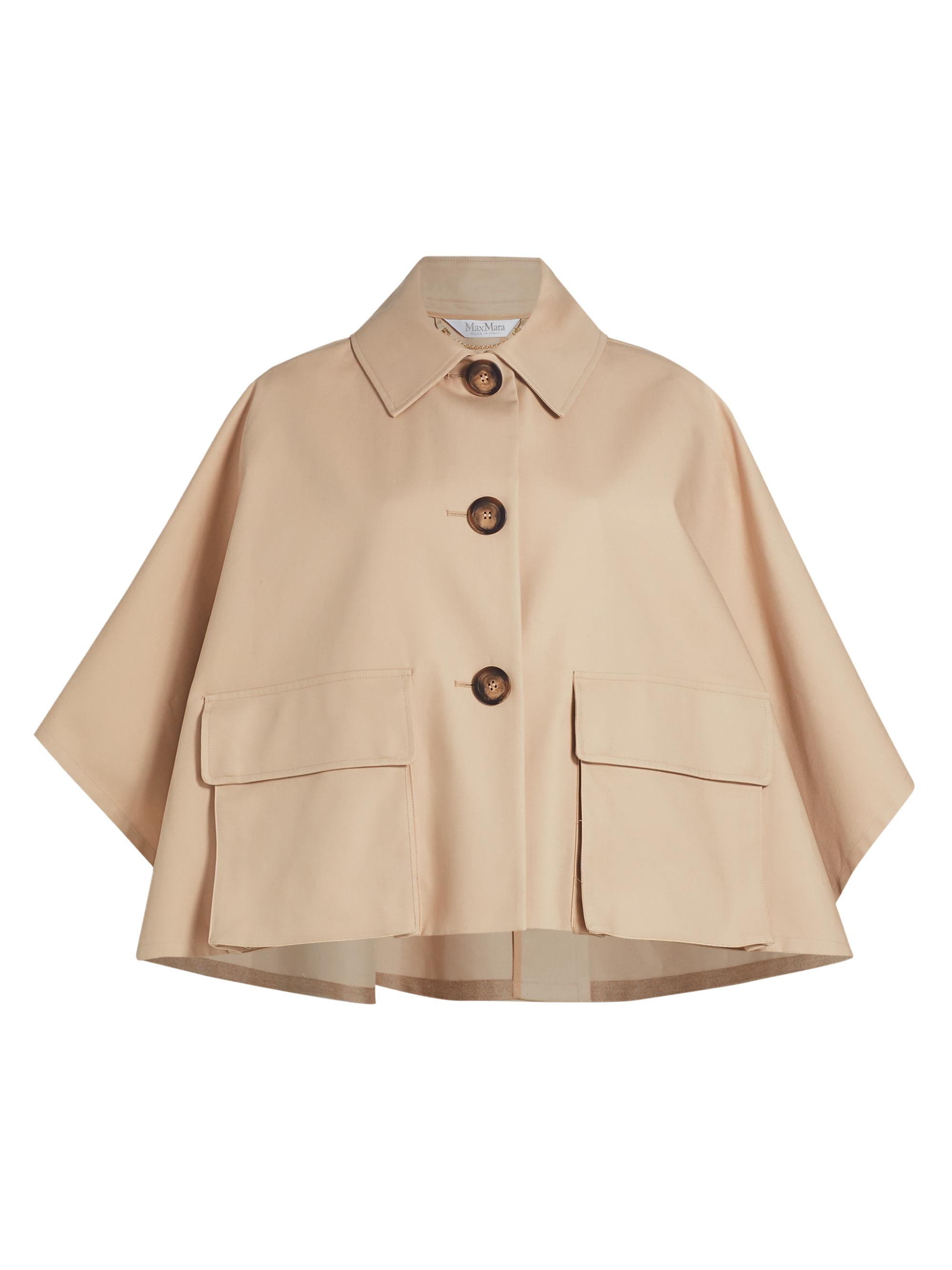 Max Mara Women's Fred Crop Trench Cape - Sand