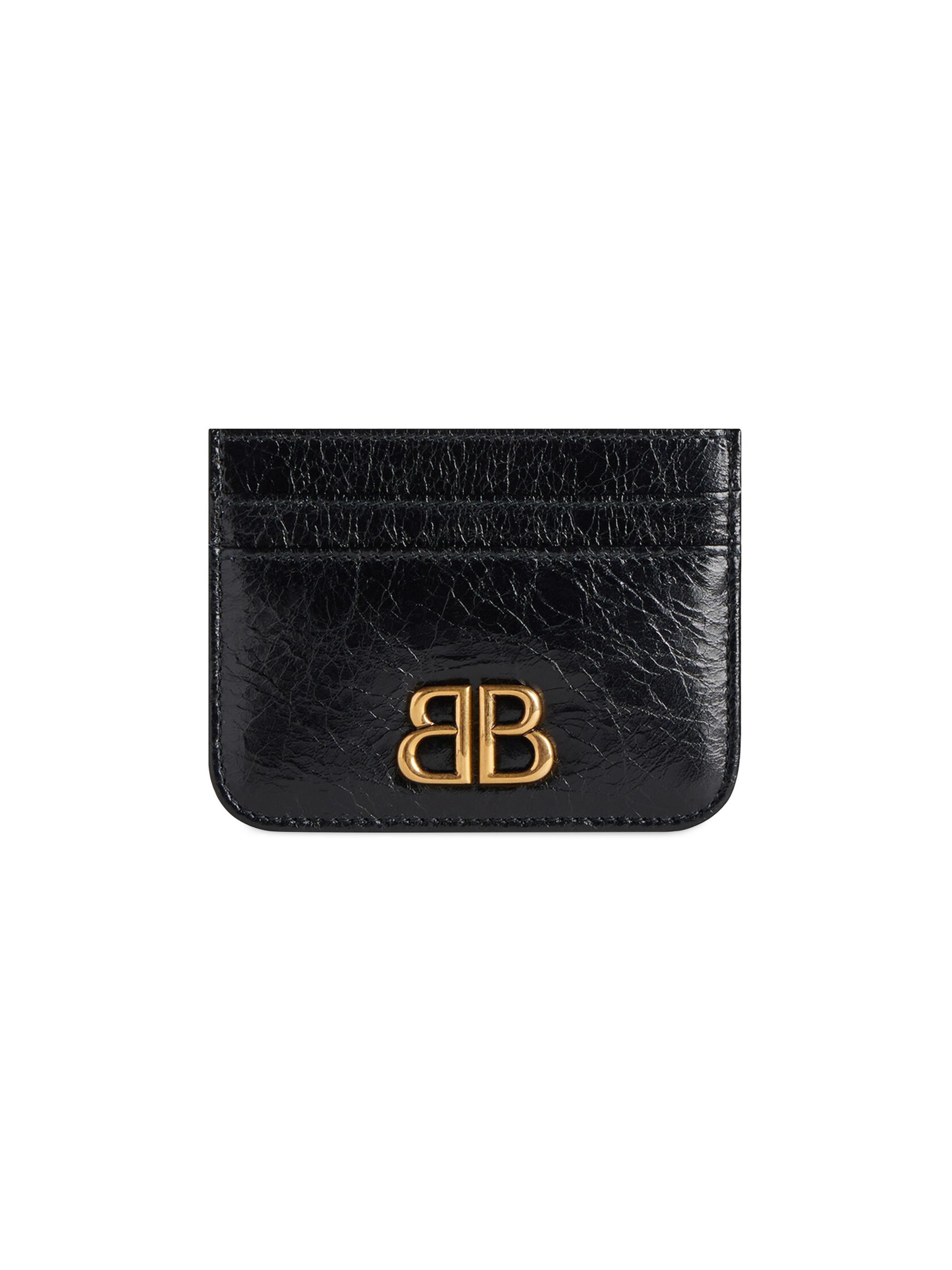 Balenciaga Women's Monaco Card Holder - Black