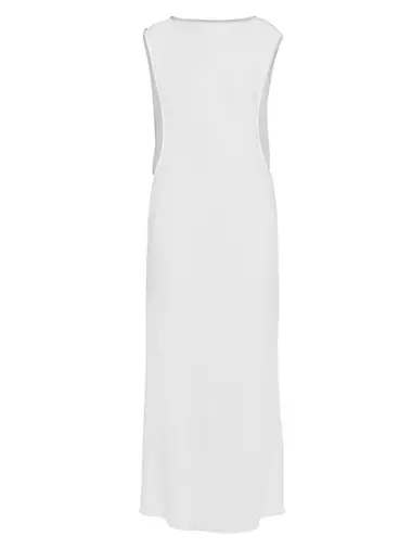La Robe Capa Rib-Knit Maxi Dress