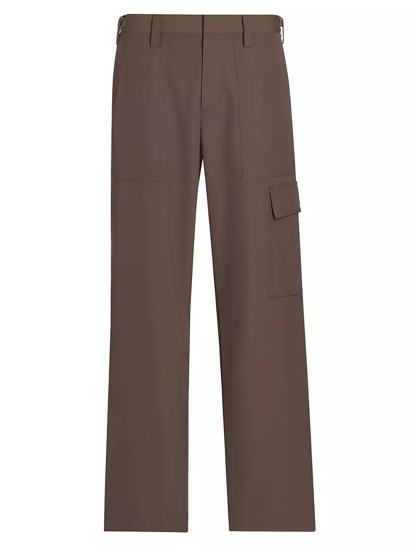 Shop Helmut Lang Military Wool-Blend Pants | Saks Fifth Avenue