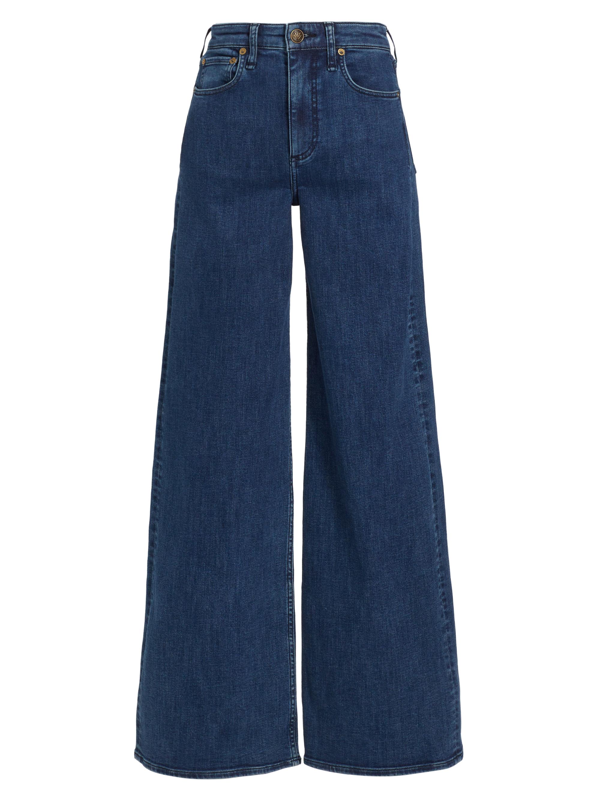 rag & bone Women's Sofie High-Stretch Wide-Leg Jeans - Jen