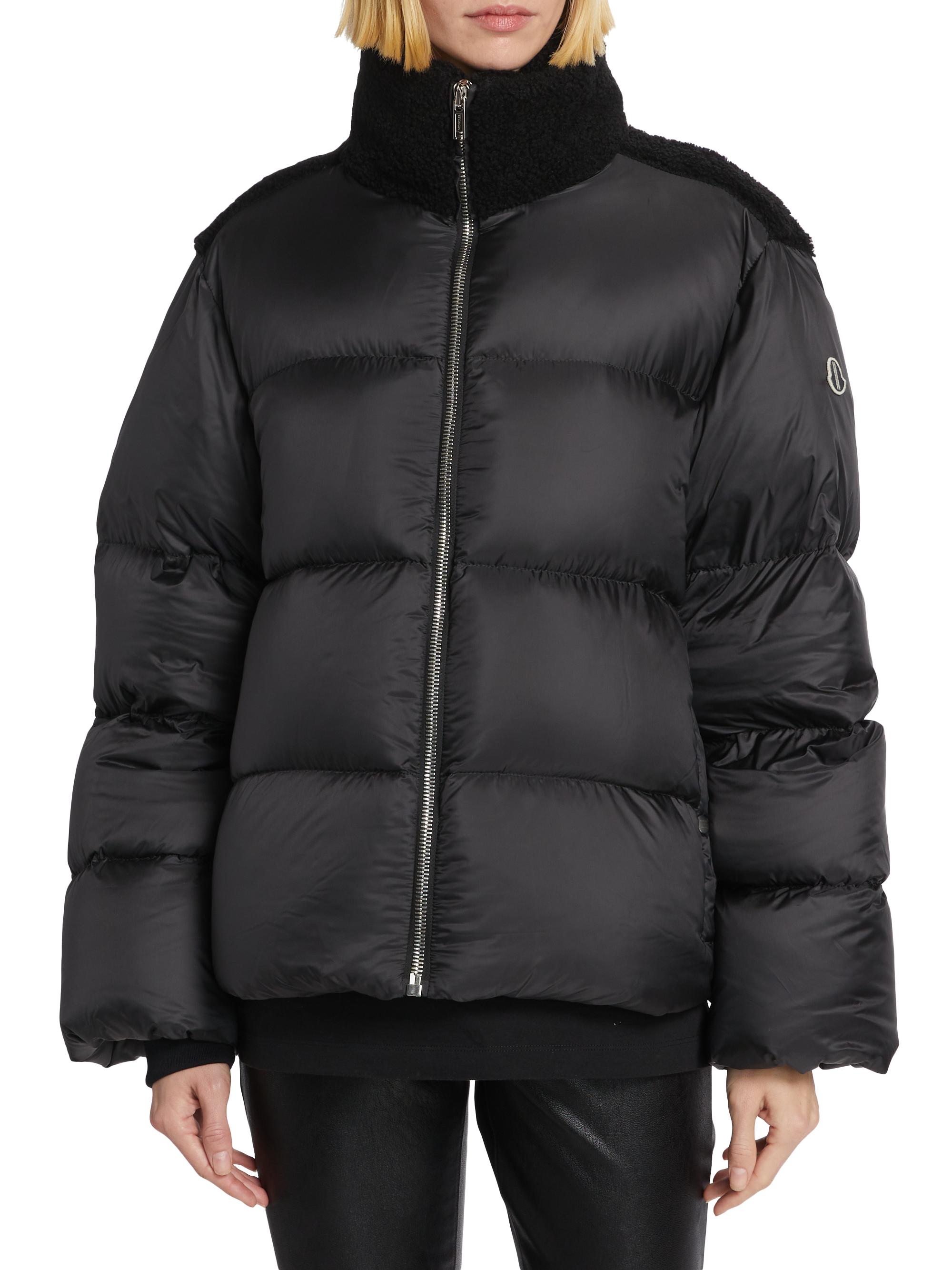 わか　MONCLER+RICK OWENS Rick Owens Rick Owens x Moncler Cyclopic Jacket | Saks Fifth Avenue