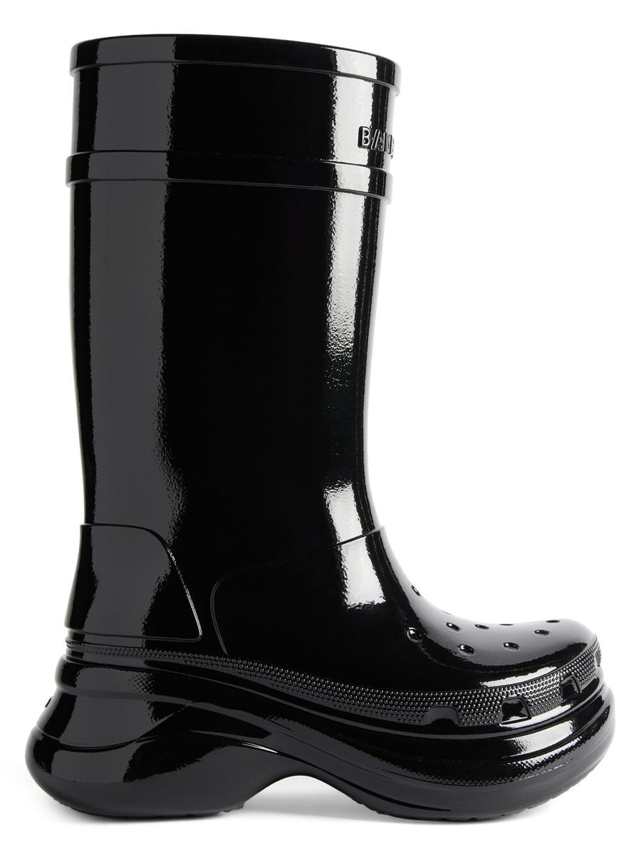 Balenciaga クロックスブーツ　crocs boots 45 BALENCIAGA - 45mm Crocs Rubber Boots Balenciaga