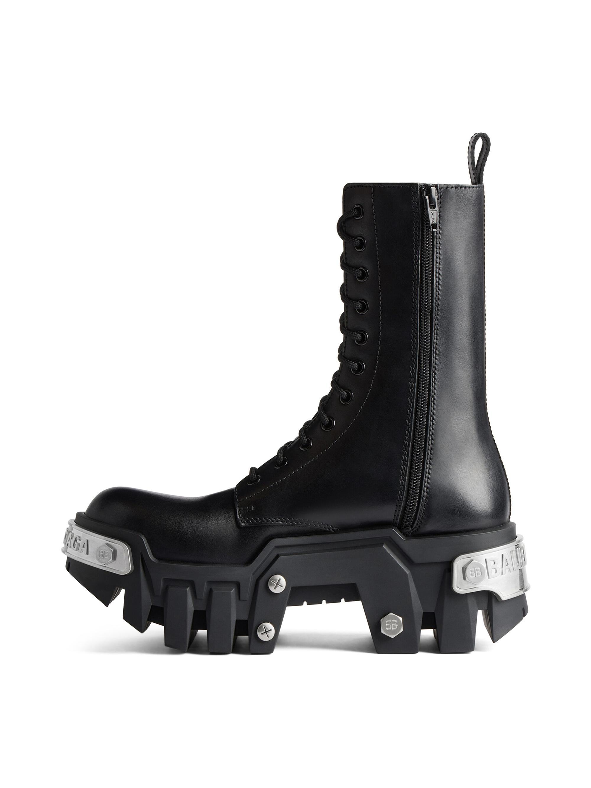 Balenciaga Bulldozer Lace-Up Boots | Saks Fifth Avenue