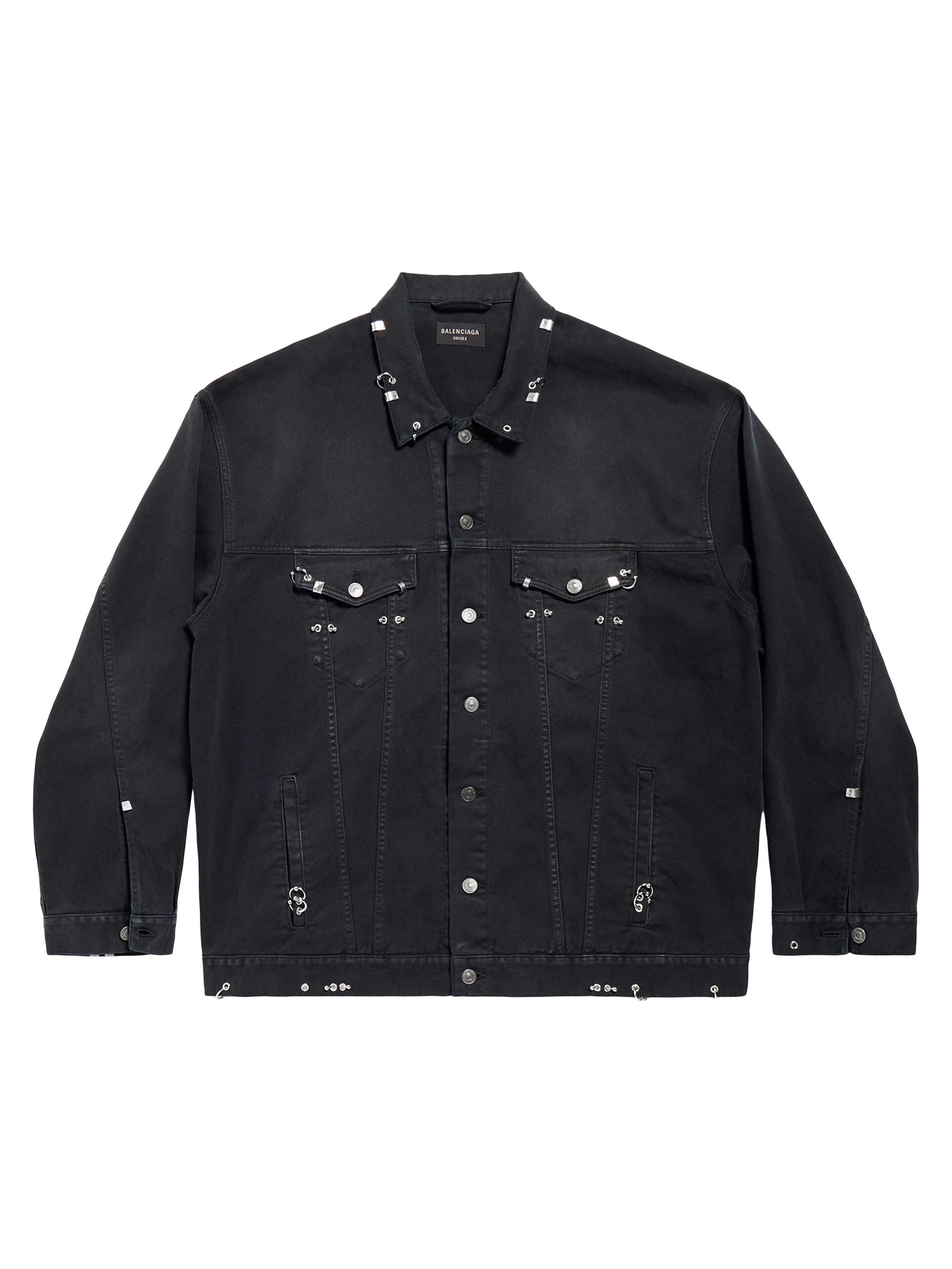 BALENCIAGA WARDROBE UNIFIT デニムジャケット Men's Balenciaga Designer Denim Jackets | Saks Fifth Avenue