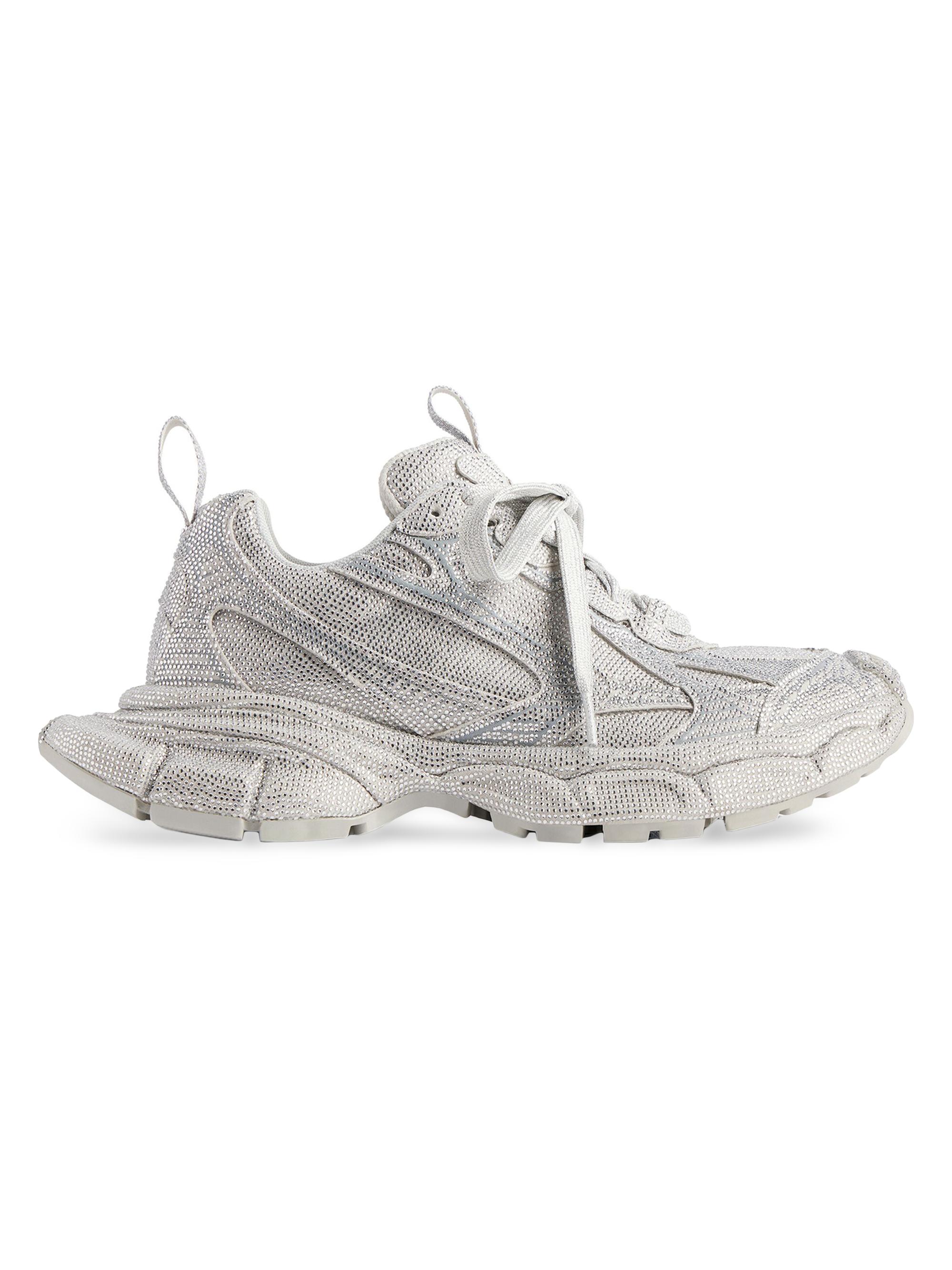 Balenciaga Women's 3XL Sneakers With Rhinestones - Crystal