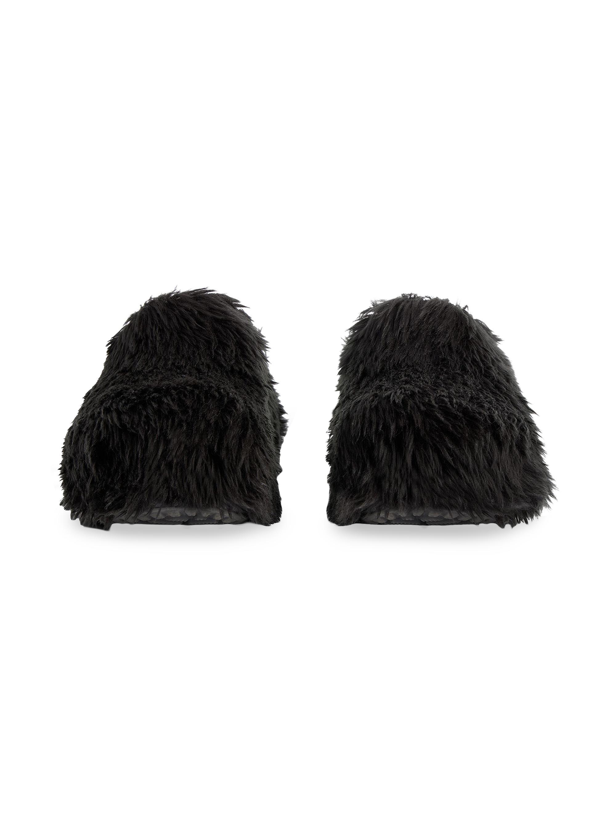 Balenciaga Crocs Mules In Fake Fur | Saks Fifth Avenue