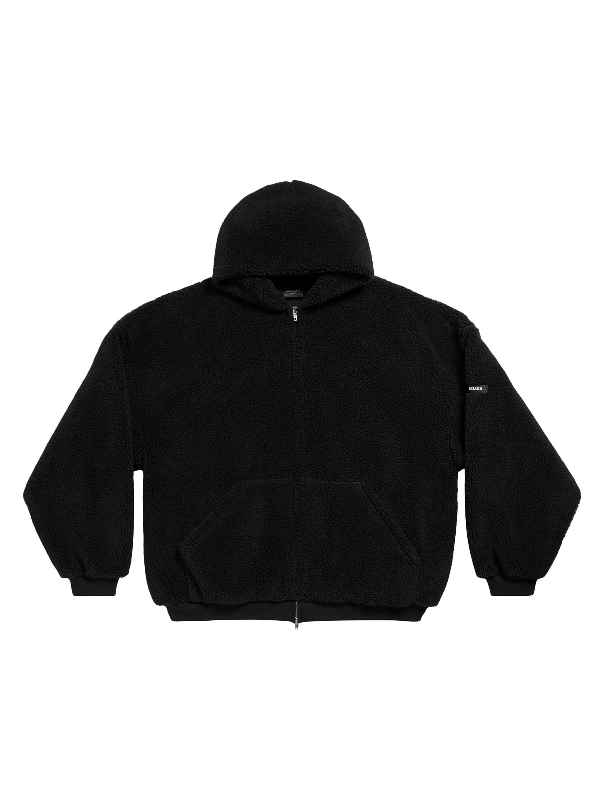 Balenciaga Outerwear Zip-Up Hoodie Oversized | Saks Fifth Avenue