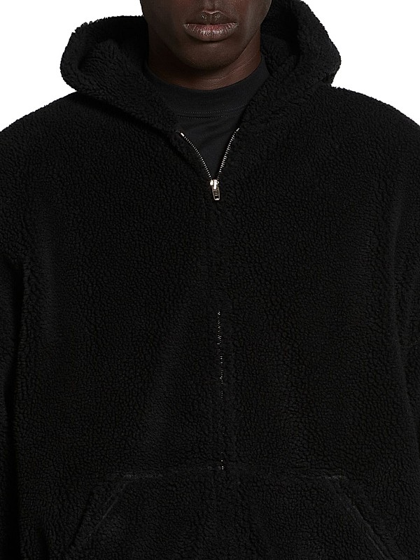 Shop Balenciaga Outerwear Zip-Up Hoodie Oversized | Saks Shop Balenciaga Outerwear Zip-Up Hoodie Oversized | Saks