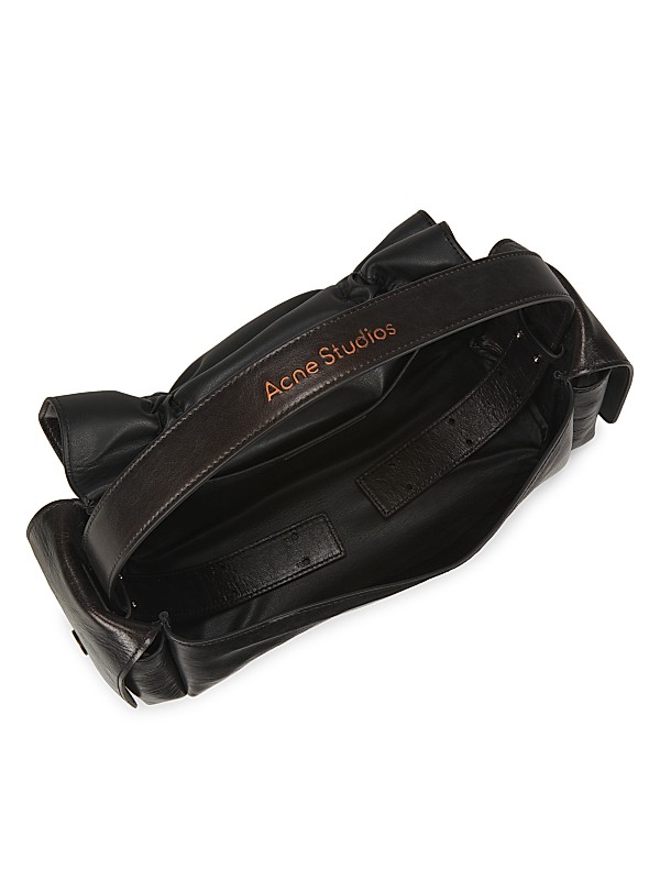 Shop Acne Studios Multipocket Rev Leather Crossbody Bag Shop Acne Studios Multipocket Rev Leather Crossbody Bag