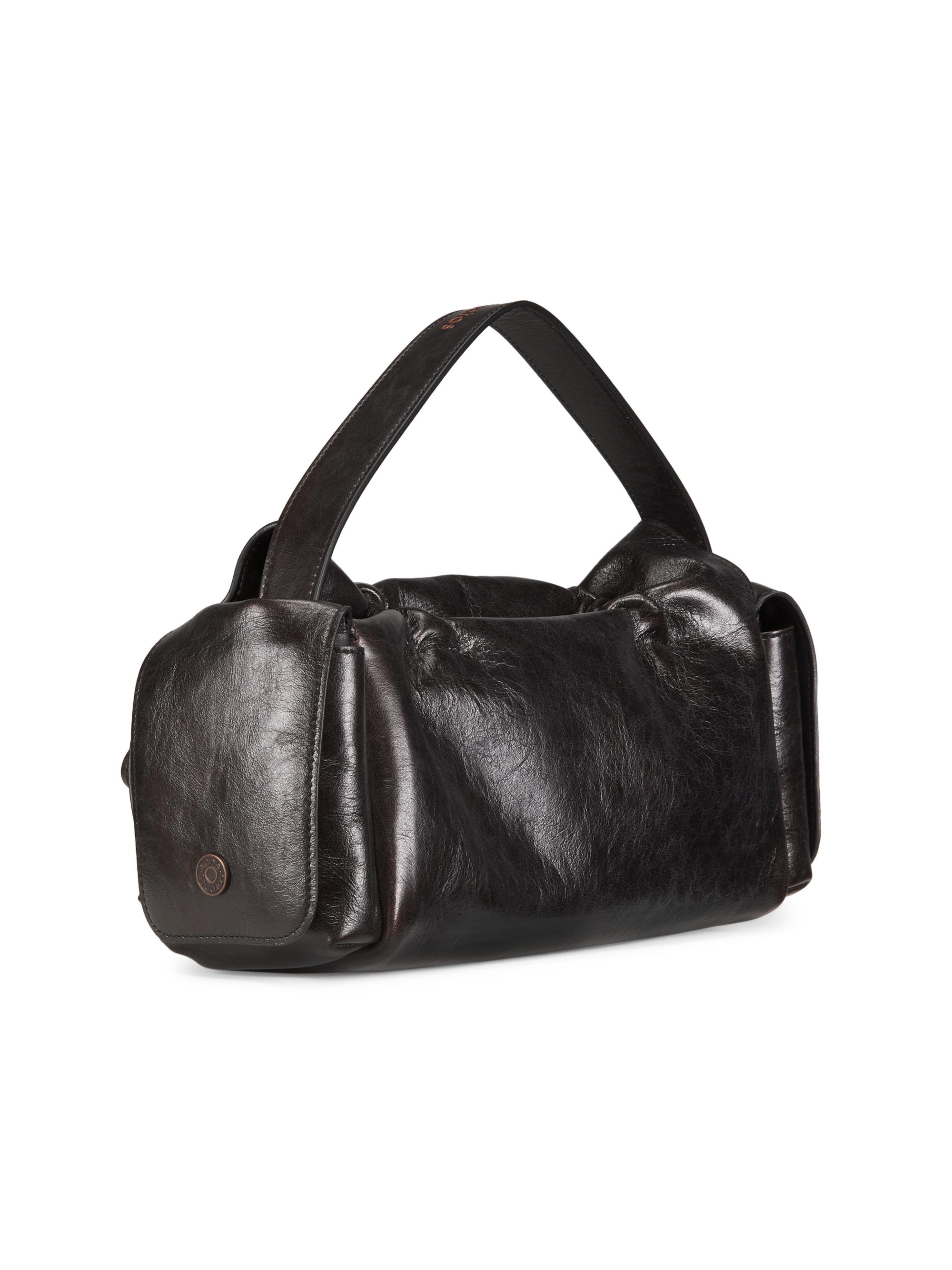 Acne Studios Multipocket Rev Leather Crossbody Bag | Saks Fifth Avenue