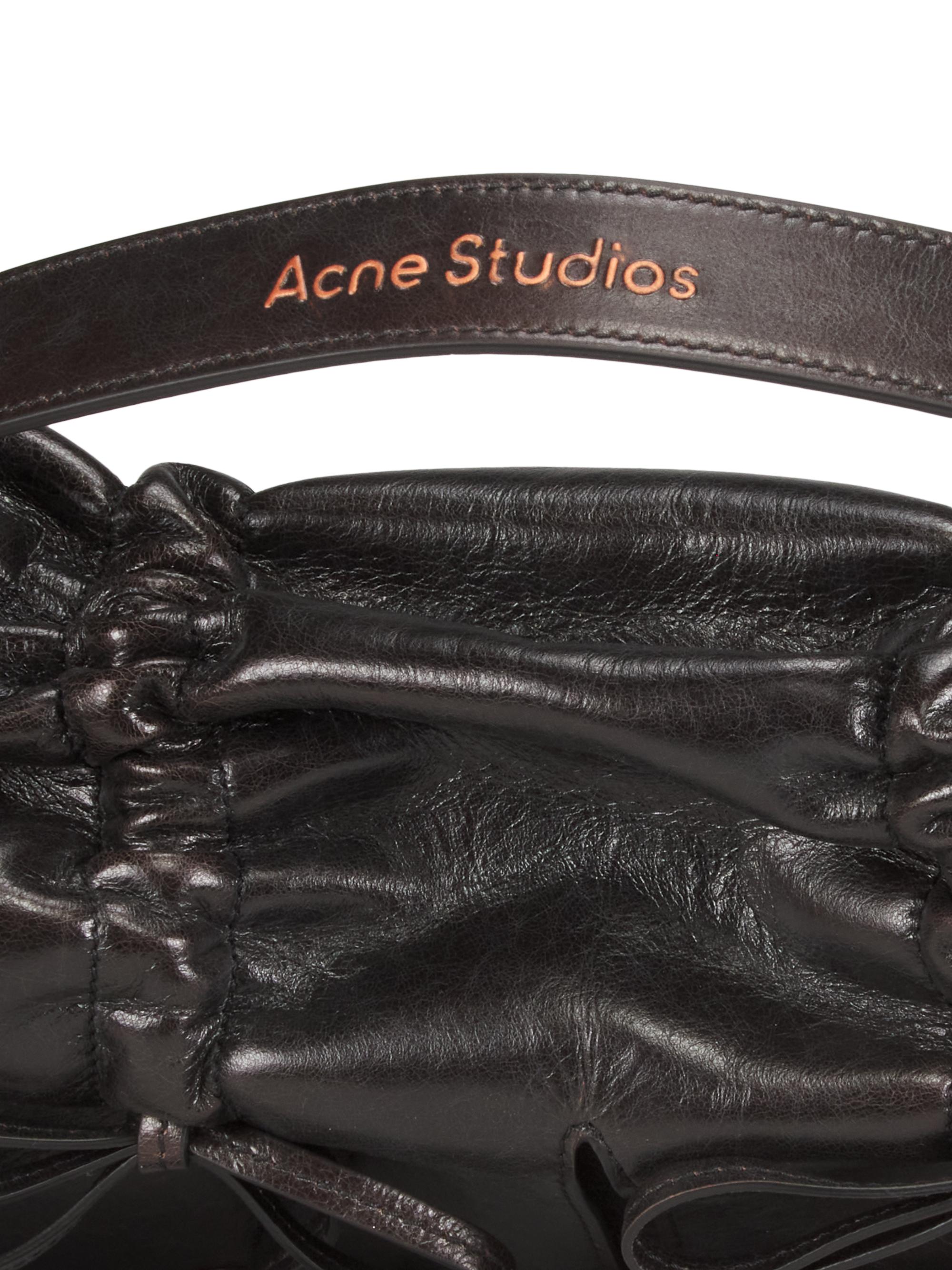 Acne Studios Multipocket Rev Leather Crossbody Bag | Saks Fifth Avenue