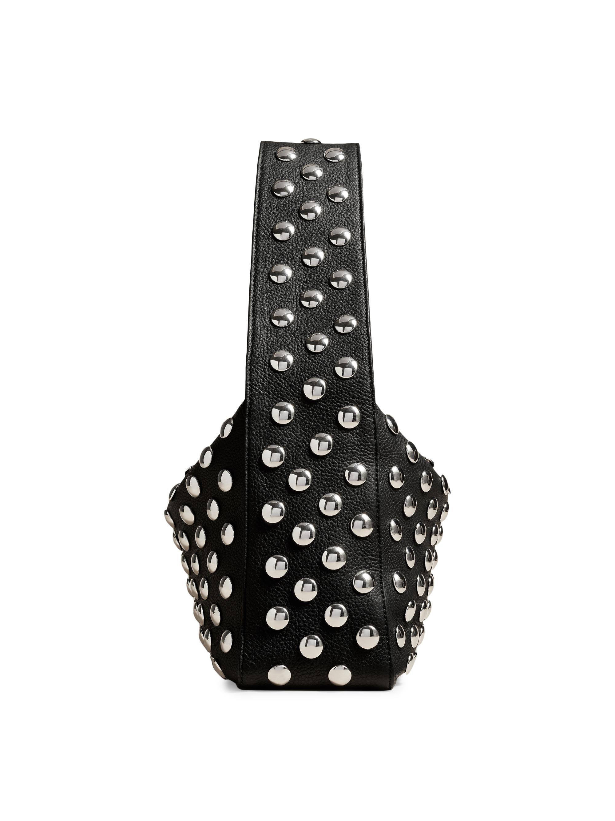Khaite Elena Studded Leather Box Shoulder Bag | Saks Fifth Avenue
