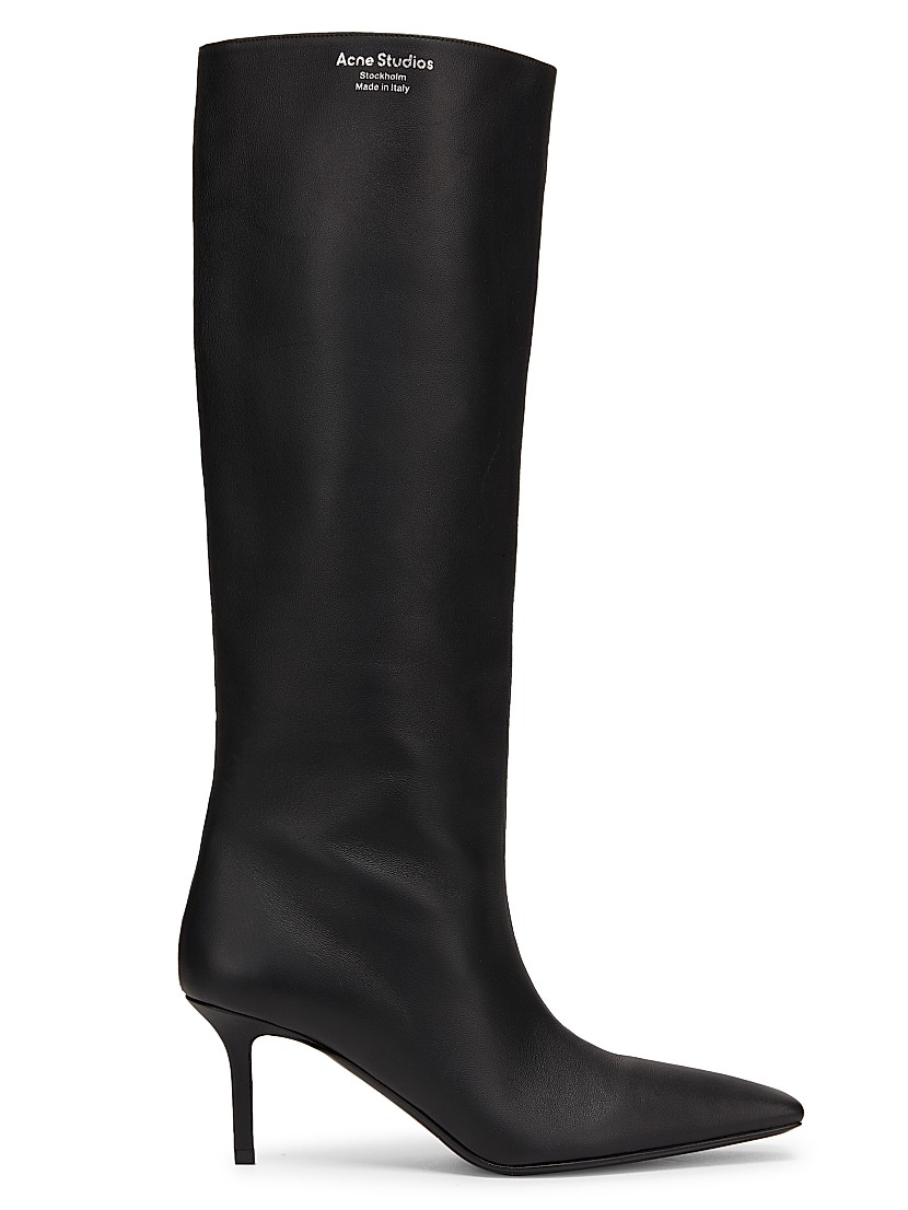 Shop Acne Studios Bezither Leather Knee-High Boots | Saks Shop Acne Studios Bezither Leather Knee-High Boots | Saks