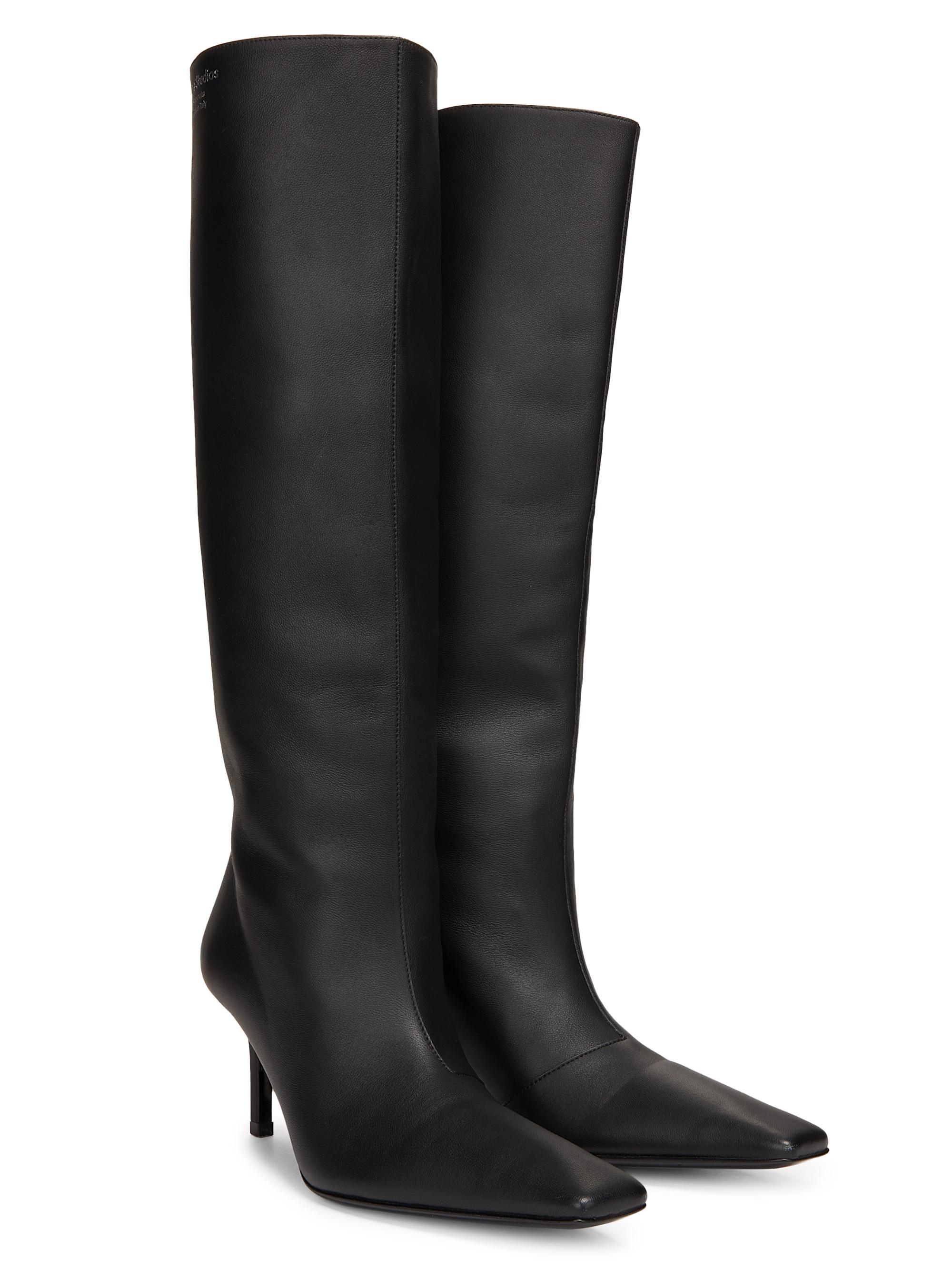 Acne Studios Bezither Leather Knee-High Boots | Saks Fifth Avenue