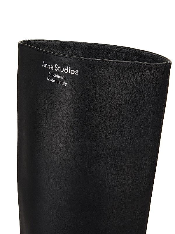 Shop Acne Studios Bezither Leather Knee-High Boots | Saks Shop Acne Studios Bezither Leather Knee-High Boots | Saks