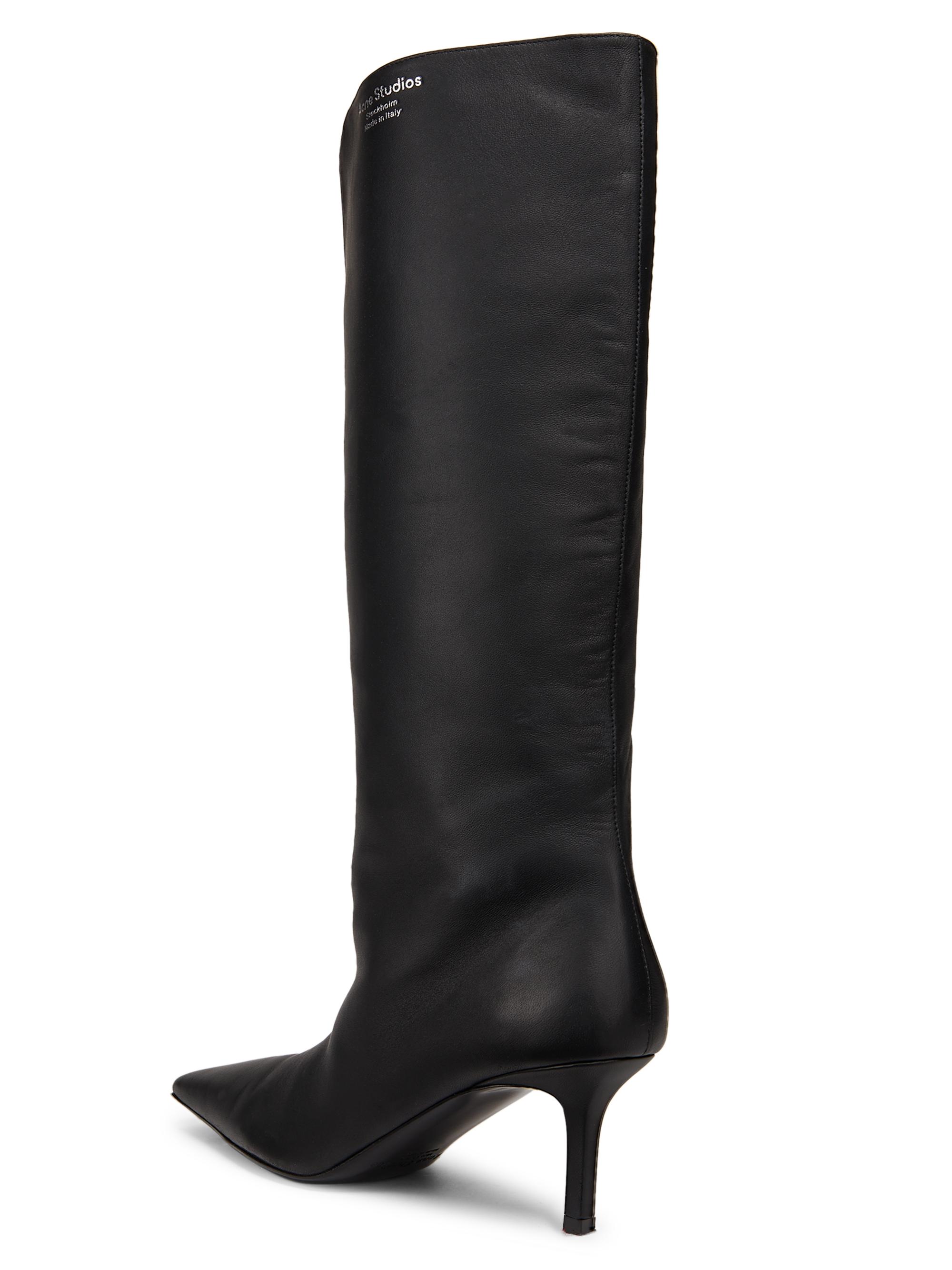 Acne Studios Bezither Leather Knee-High Boots | Saks Fifth Avenue