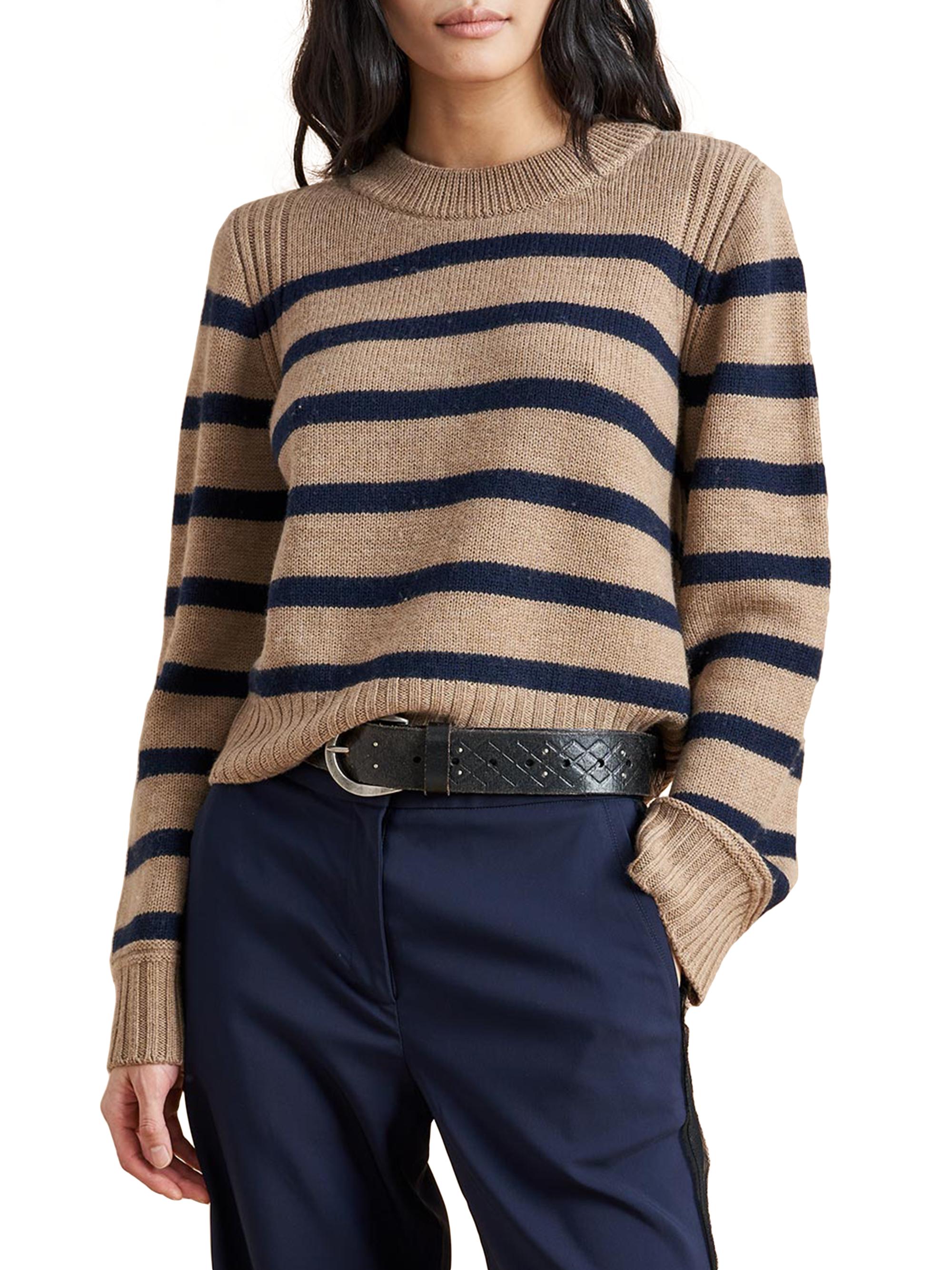 La Ligne Women's Jack Sweater - Navy Camel
