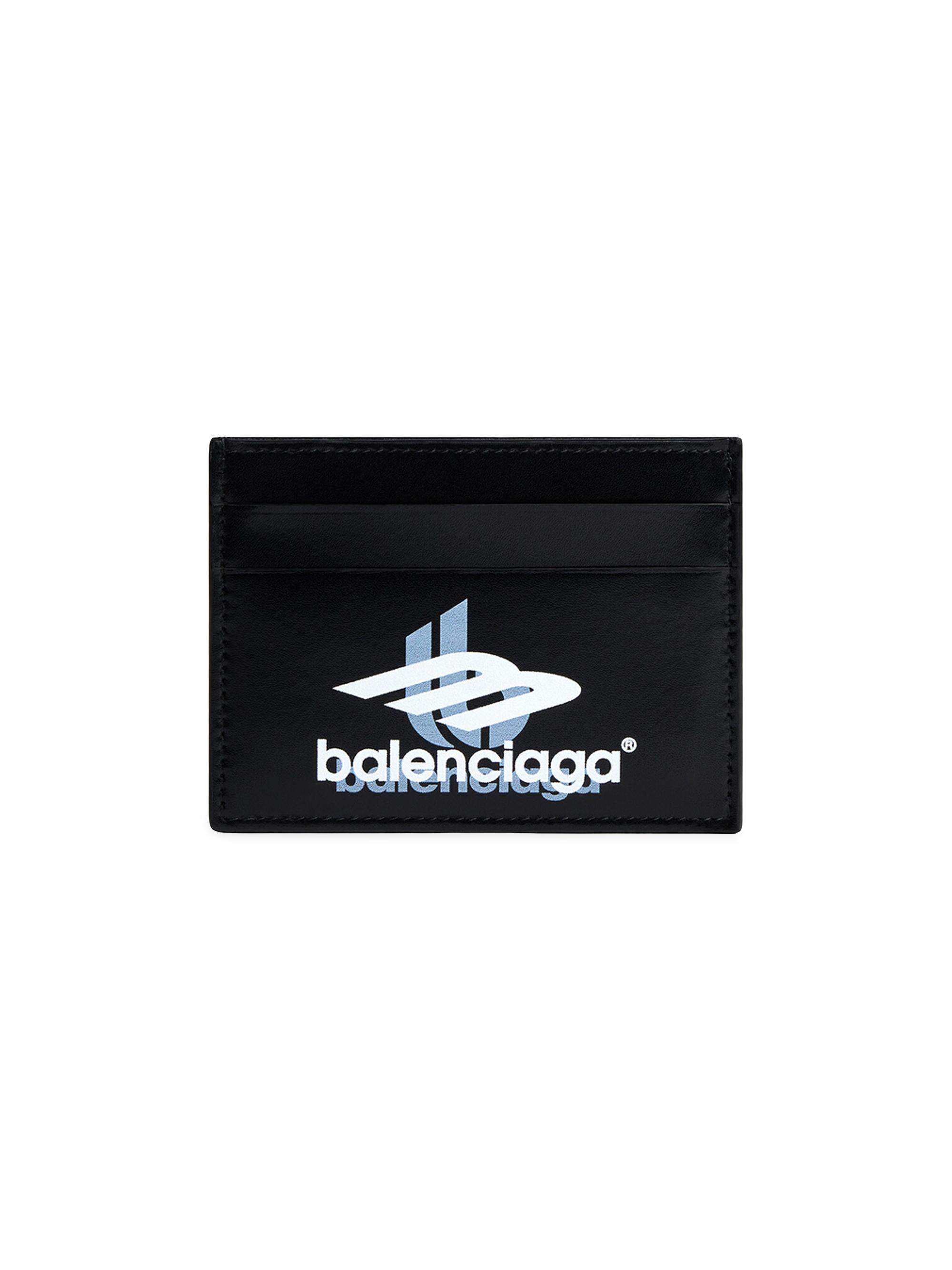 Balenciaga Men's Cash Card Holder Box - Black White