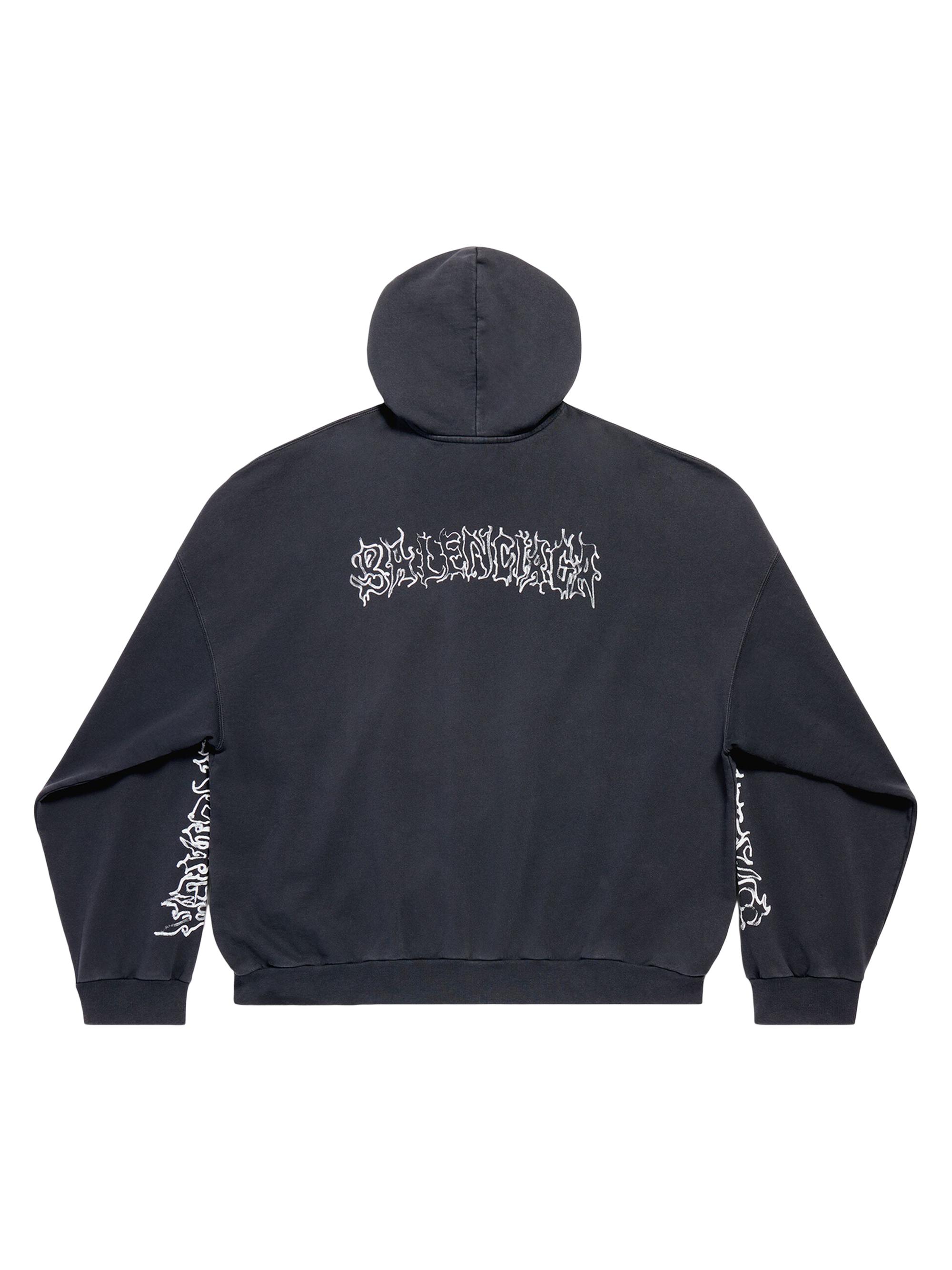 トップス BALENCIAGA DIY l Outline Hoodie Balenciaga Diy Metal Outline Hoodie Oversized | Saks Fifth Avenue